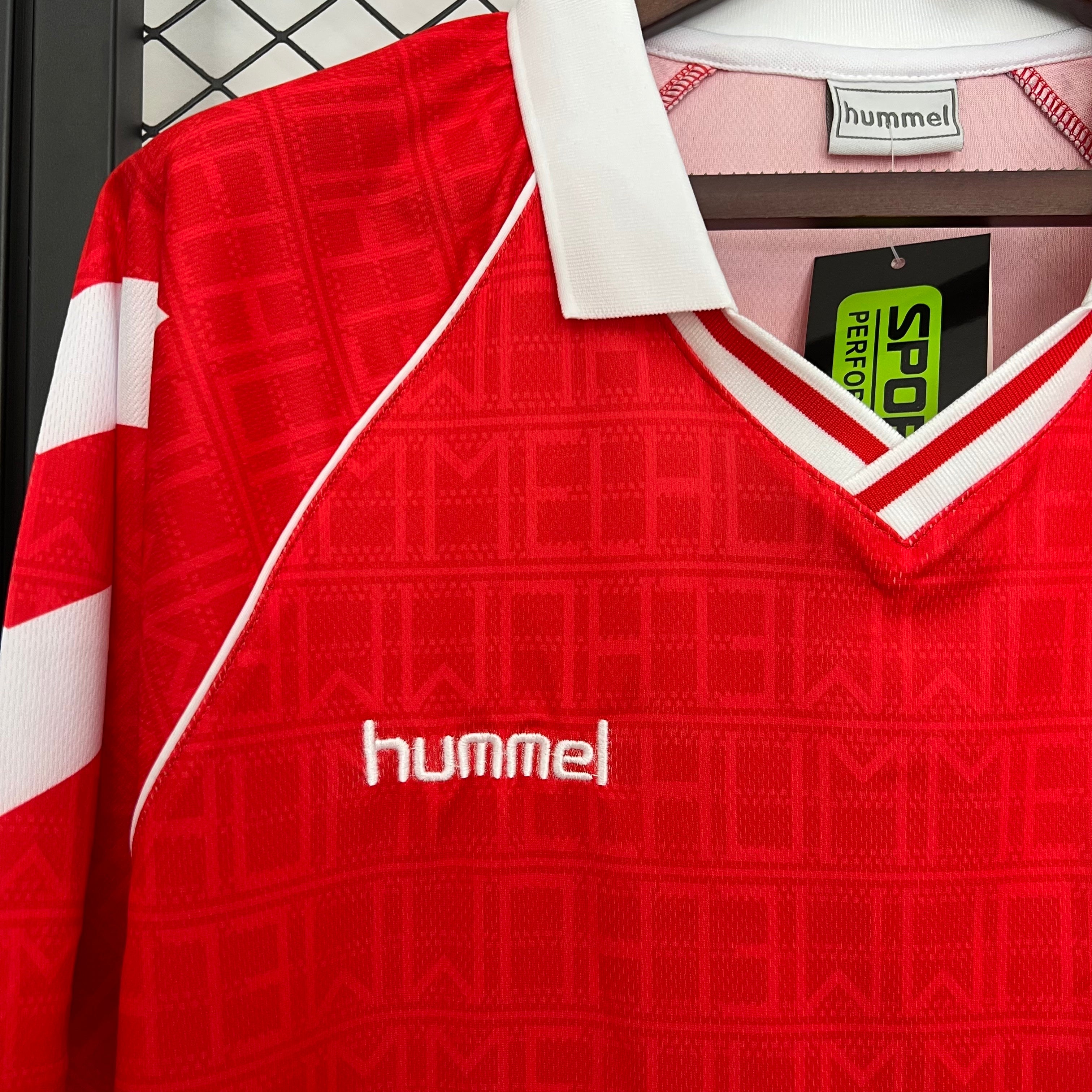 1990s Benfica Retro Football Shirt | Red White Home