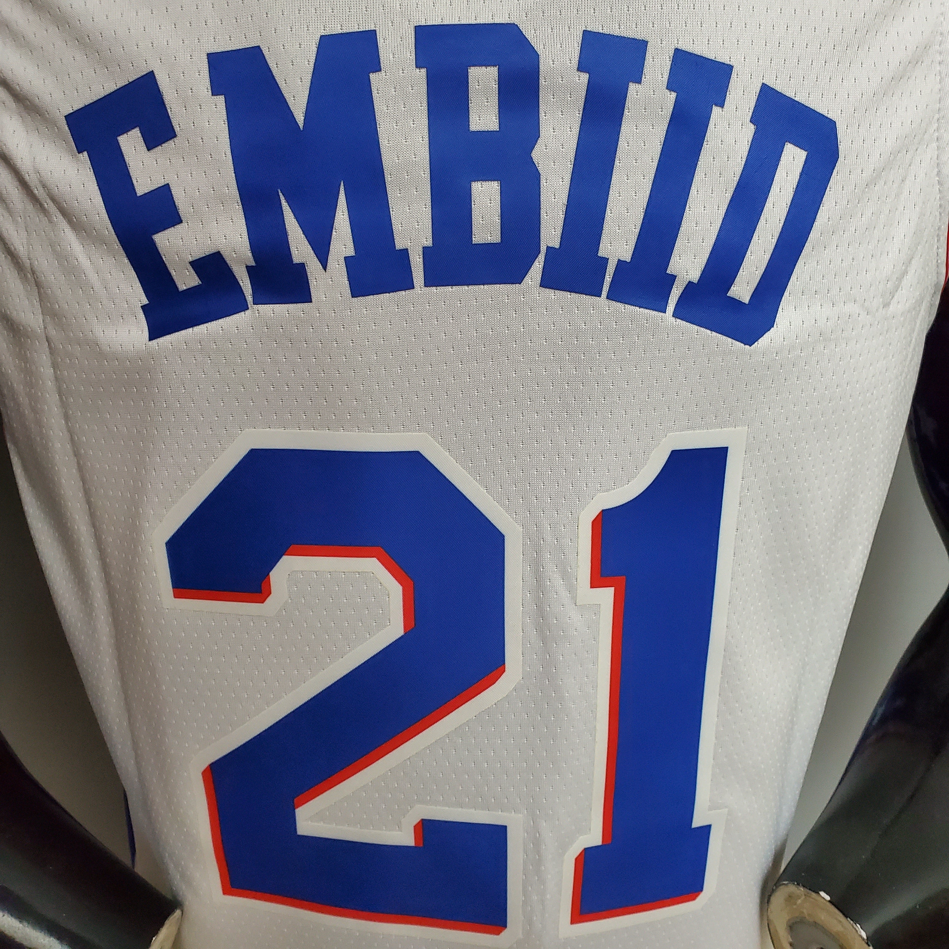 2023 Philadelphia 76ers Embiid #21 Swingman Edition Jersey
