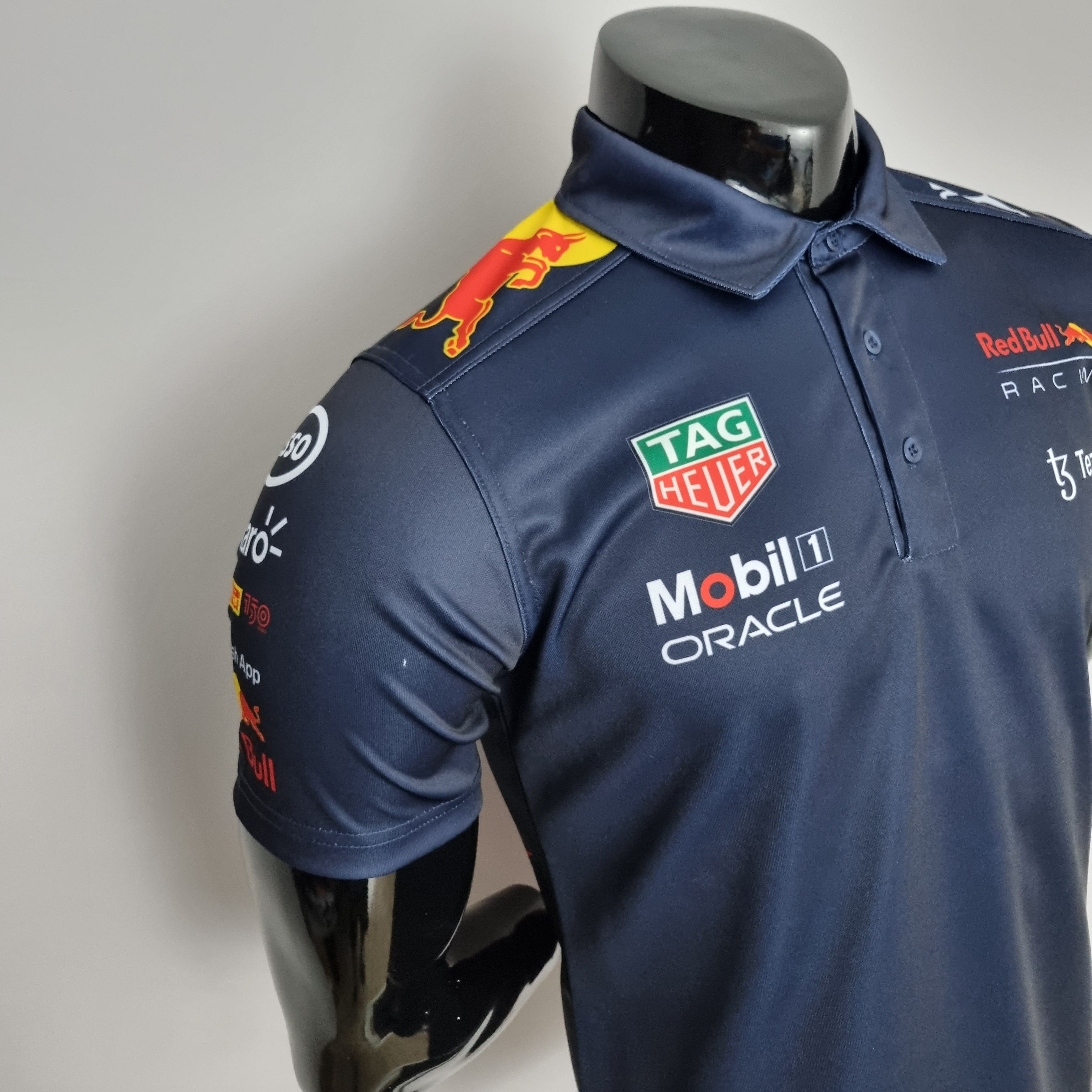 Red Bull Racing F1 2023 Polo – Player Fit Tag Heuer| Navy Blue