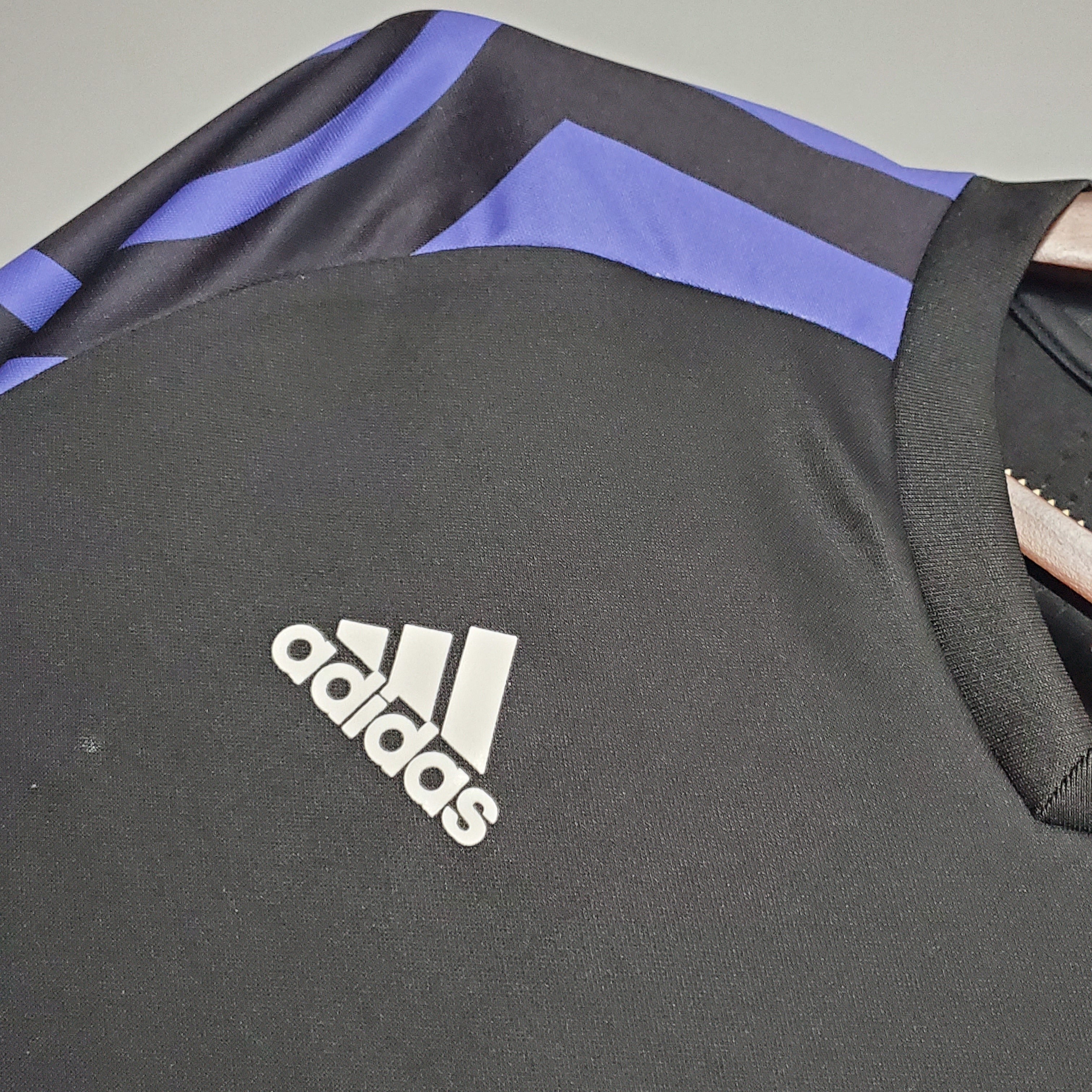 2010s Real Madrid Retro Football Shirt | Black Purple Home