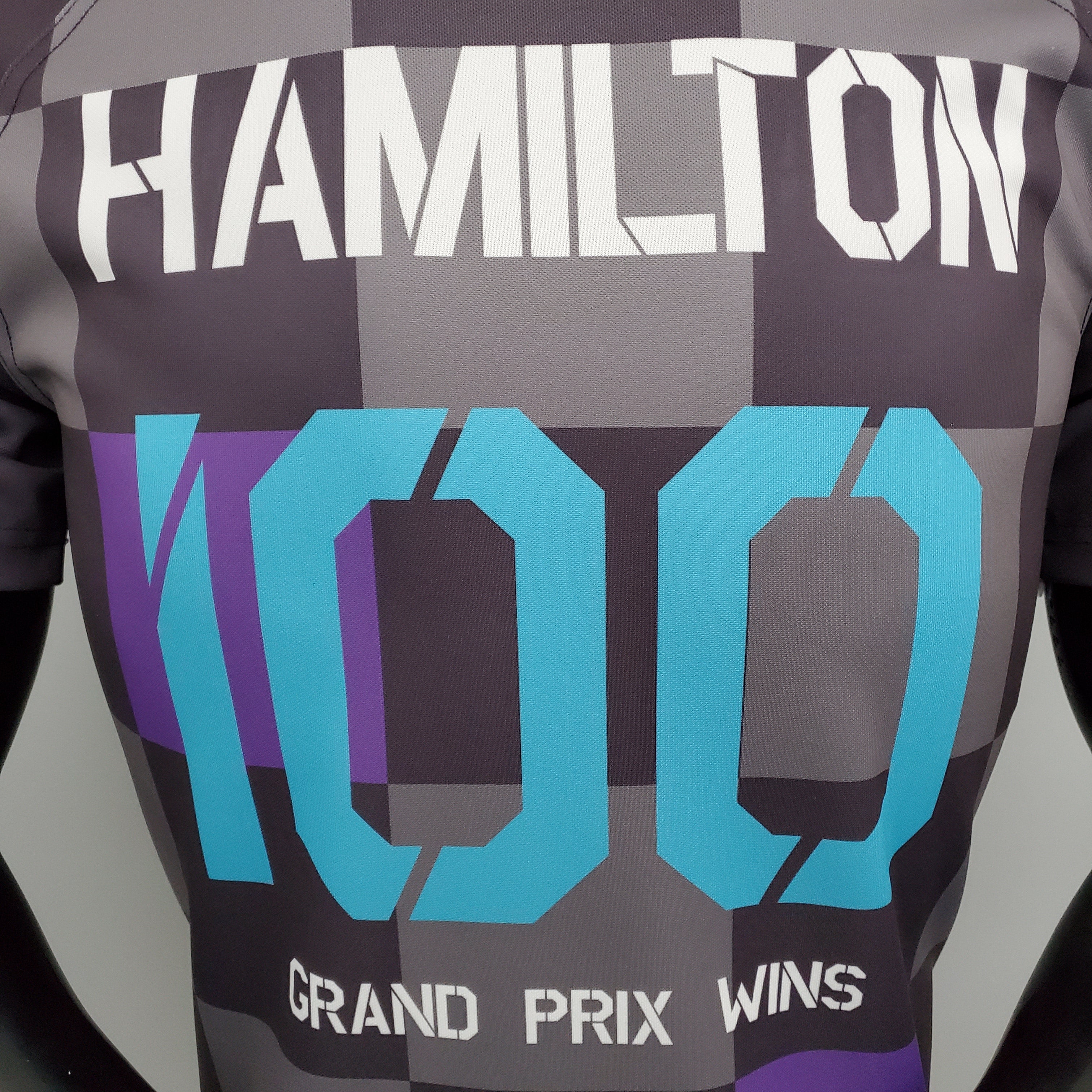 Mercedes F1 2025 Player Fit T-Shirt – Lewis Hamilton #44 Mercedes | Purple