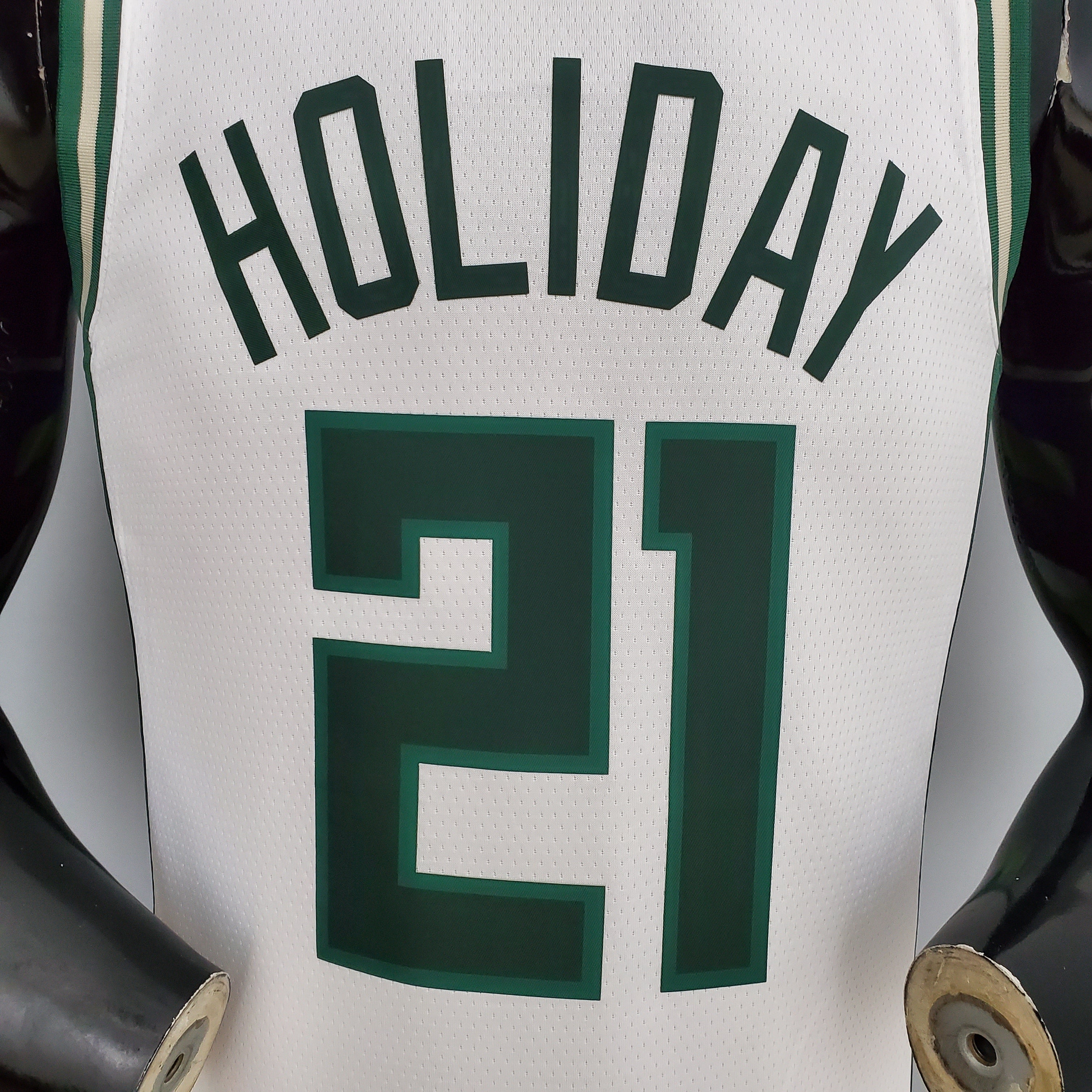 2023 Milwaukee Bucks Holiday #21 Swingman Edition Jersey