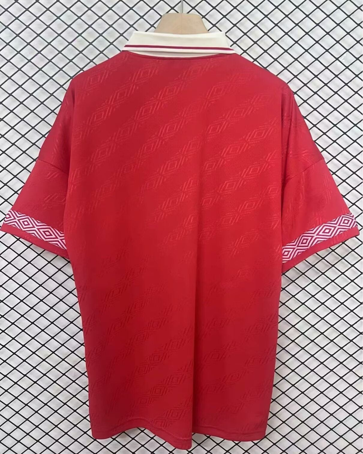 1990s Sevilla Retro Football Shirt | Red White Home