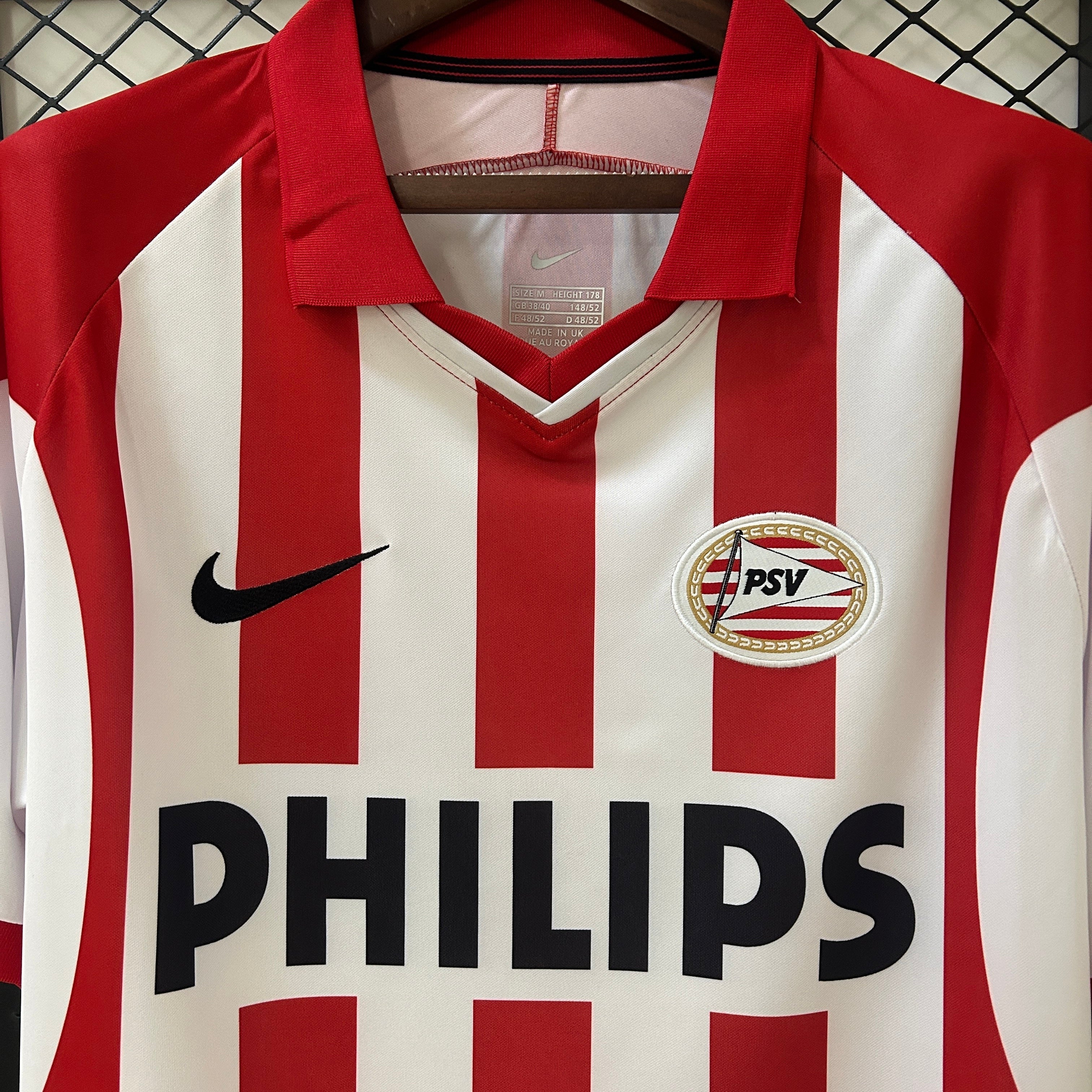 1990s PSV Retro Football Shirt | Red White Home