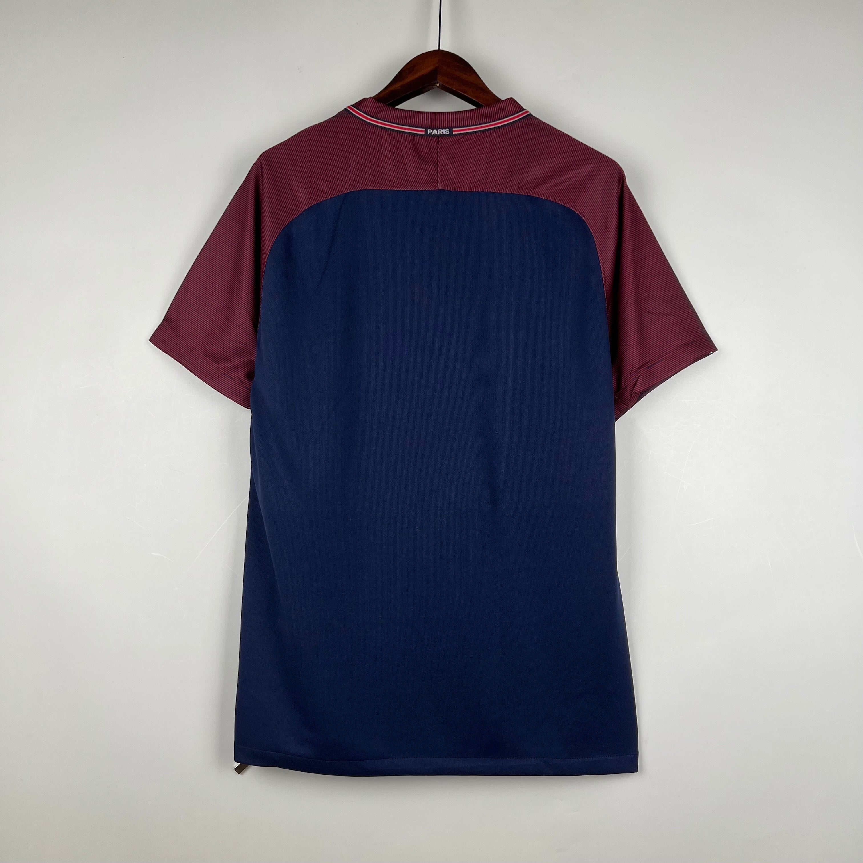 2020s Paris Saint-Germain Retro Football Shirt | Navy Burgundy Home