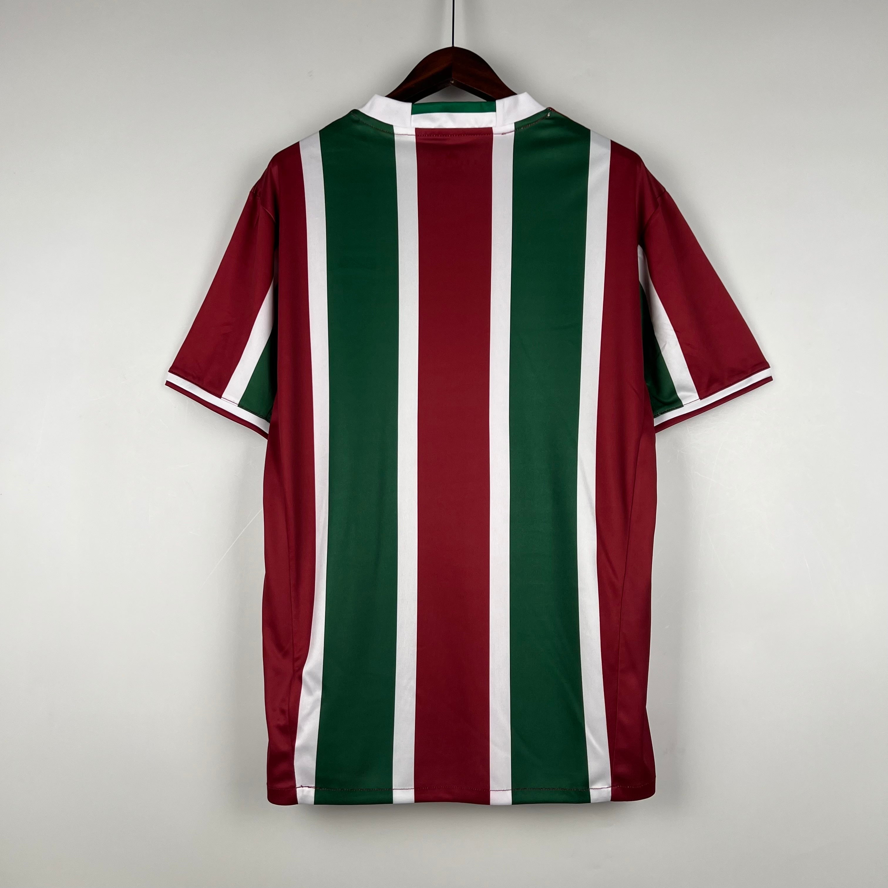 1990s Fluminense Retro Football Shirt | Maroon Green Home