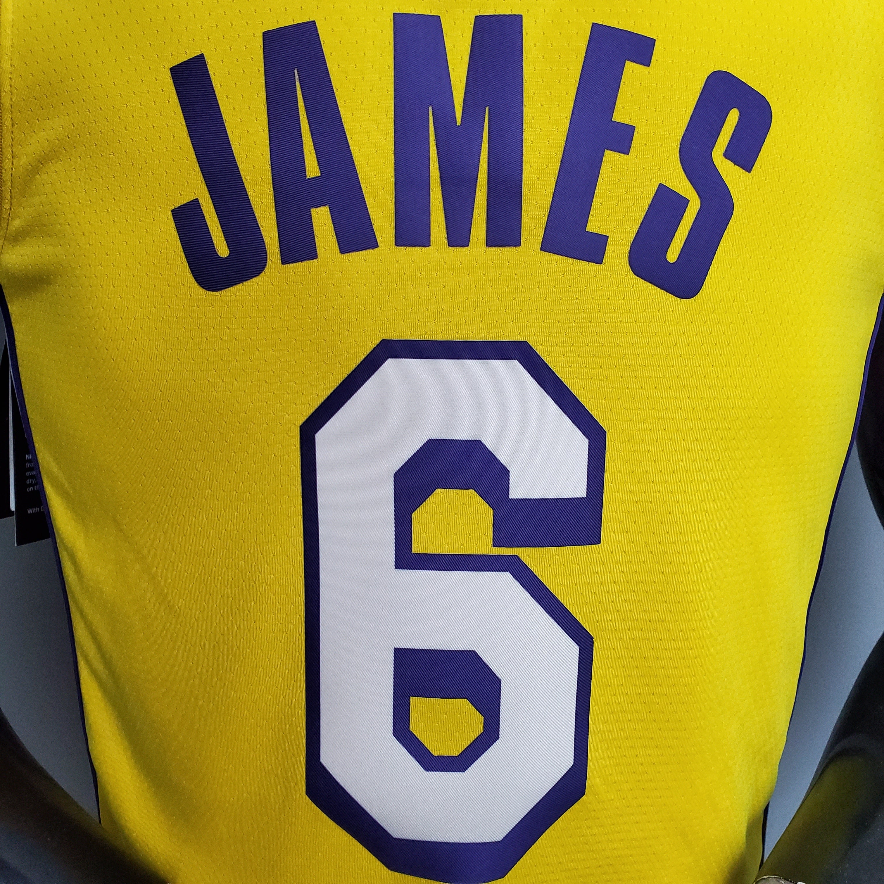 2023 LA Lakers James #6 Swingman Edition Jersey