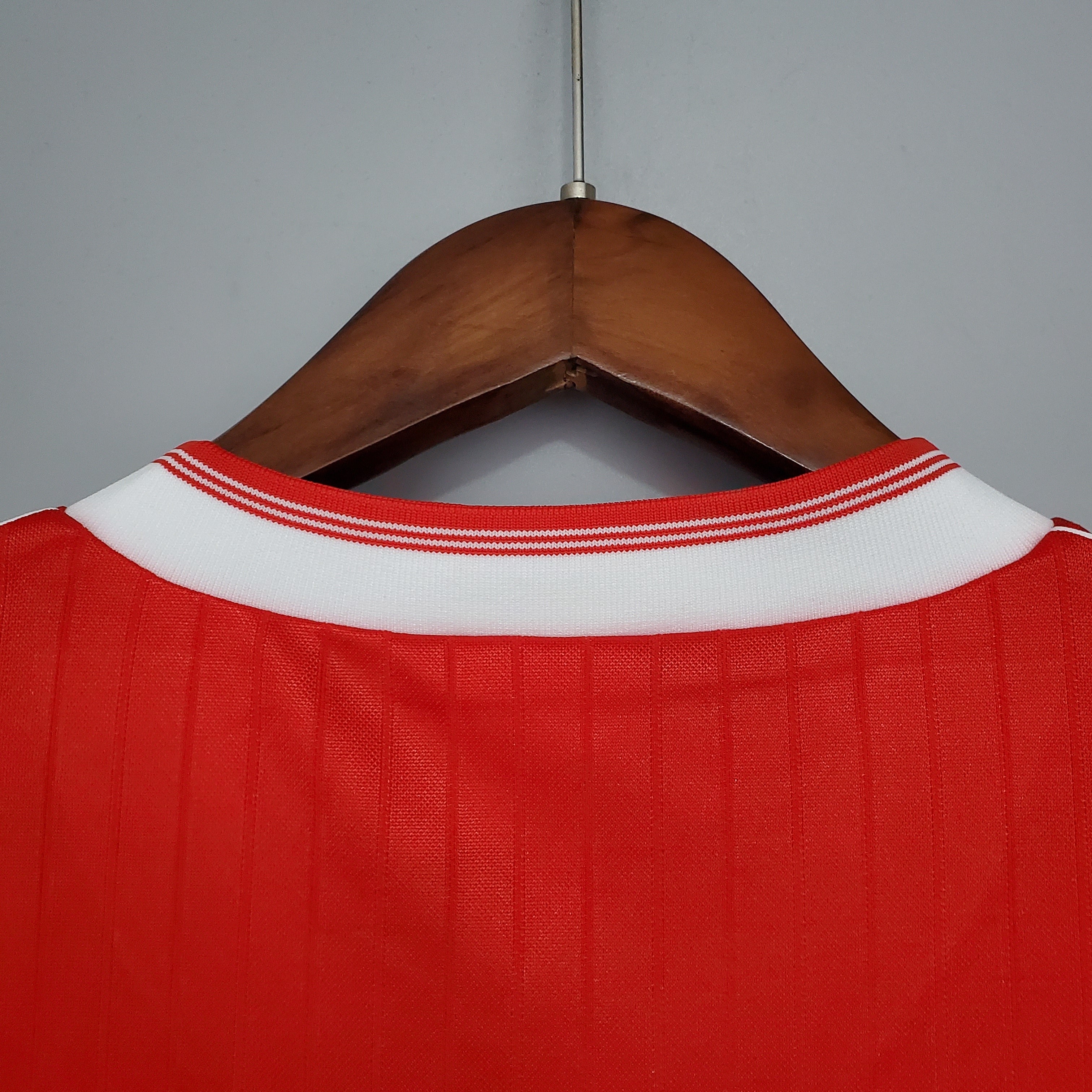 1980s Arsenal Retro Football Shirt | Red White Home