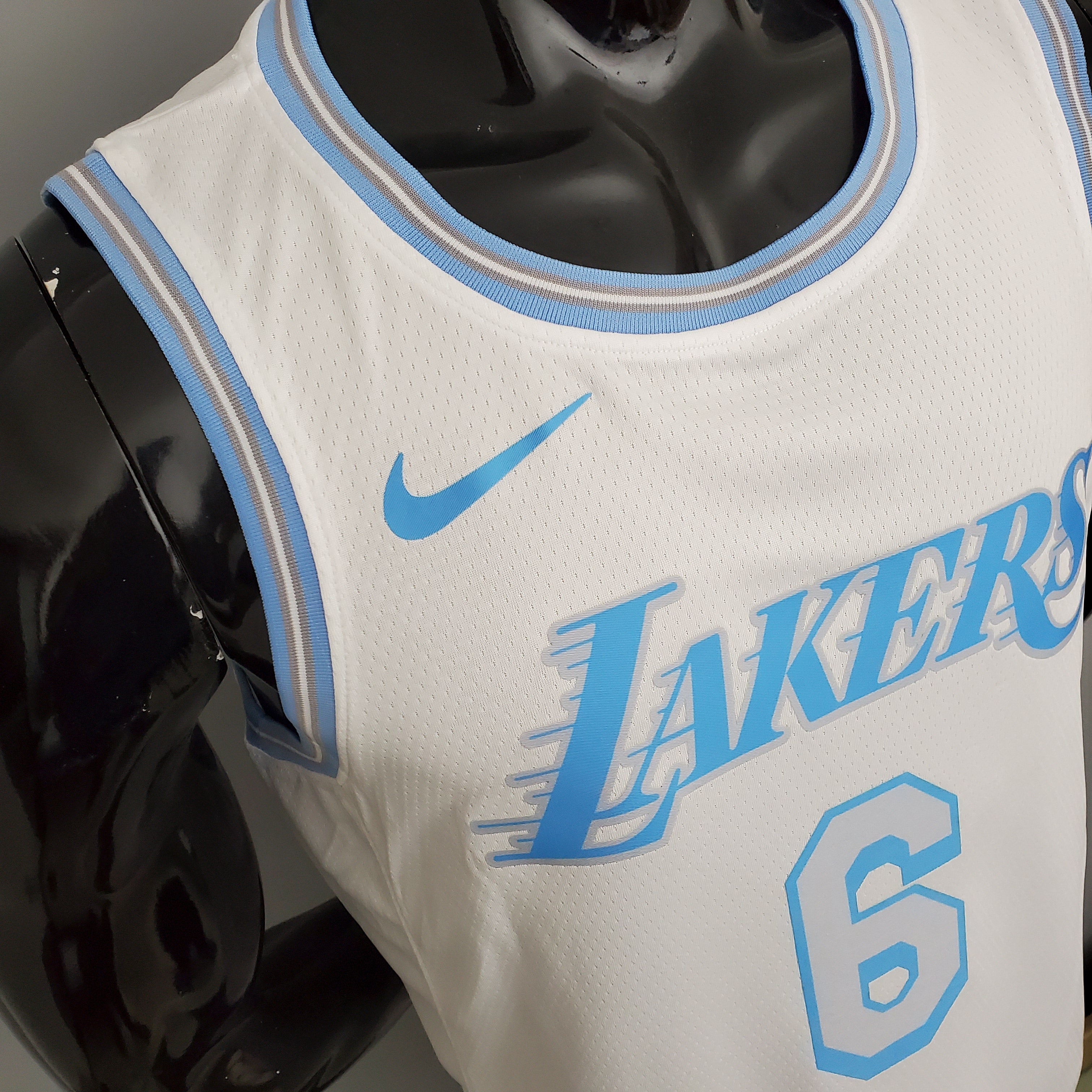 2023 Los Angeles James #6 Retro Basketball Jersey