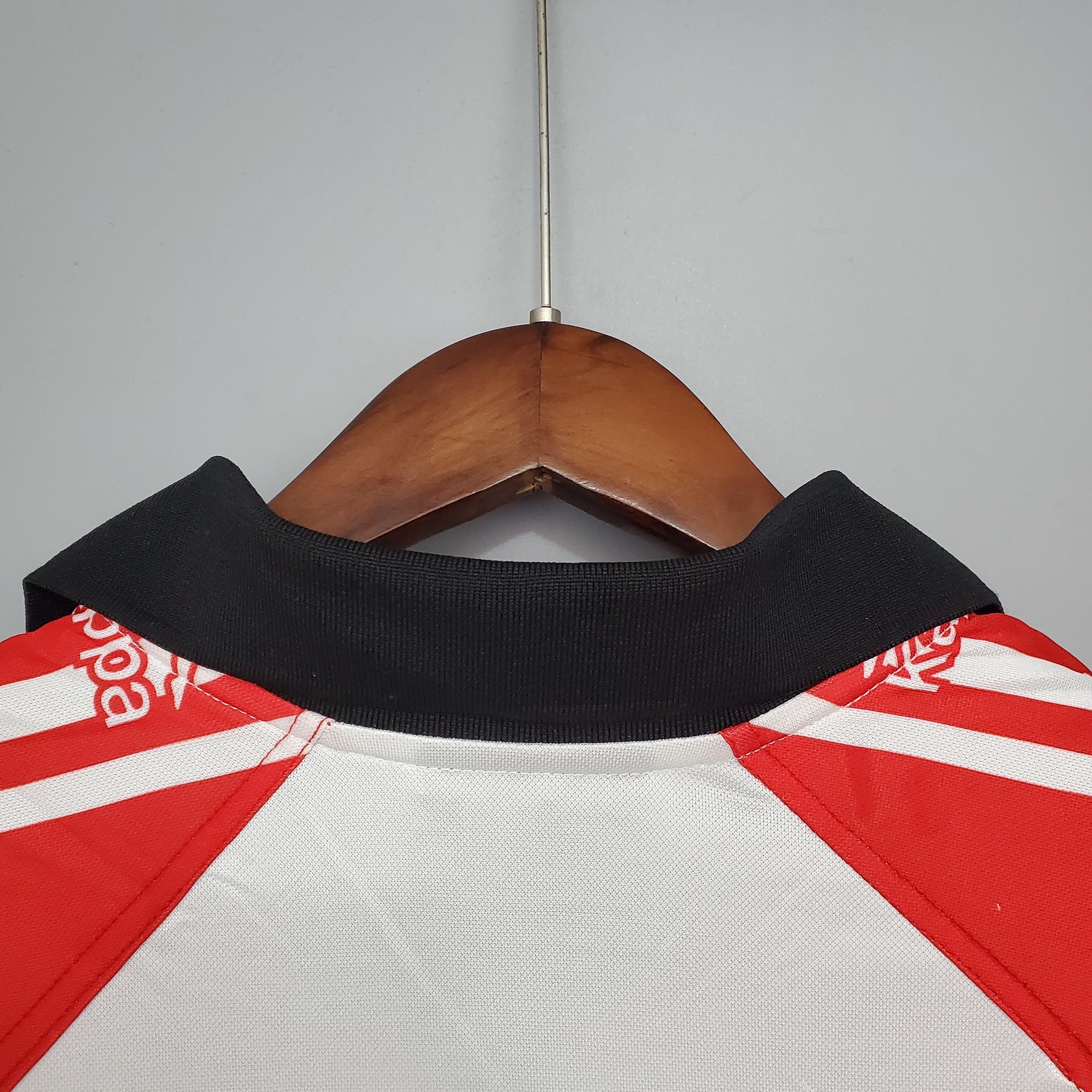 1990s Athletic Bilbao Retro Football Shirt | Red White Home