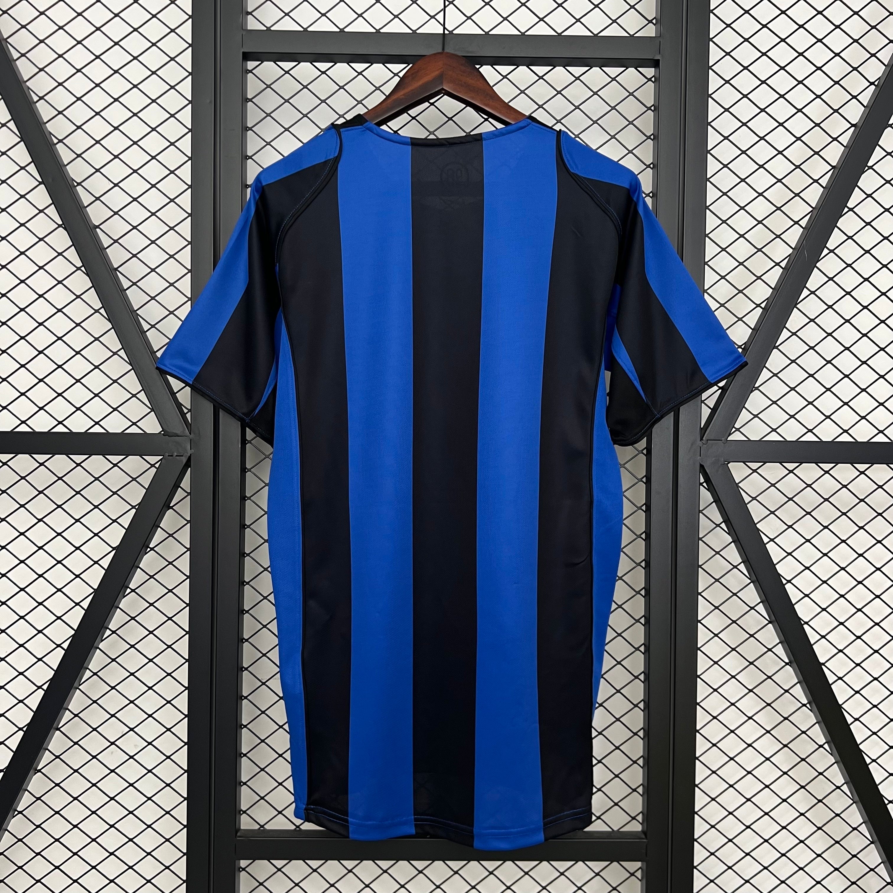 1990s Inter Milan Retro Football Shirt | Blue Black Home