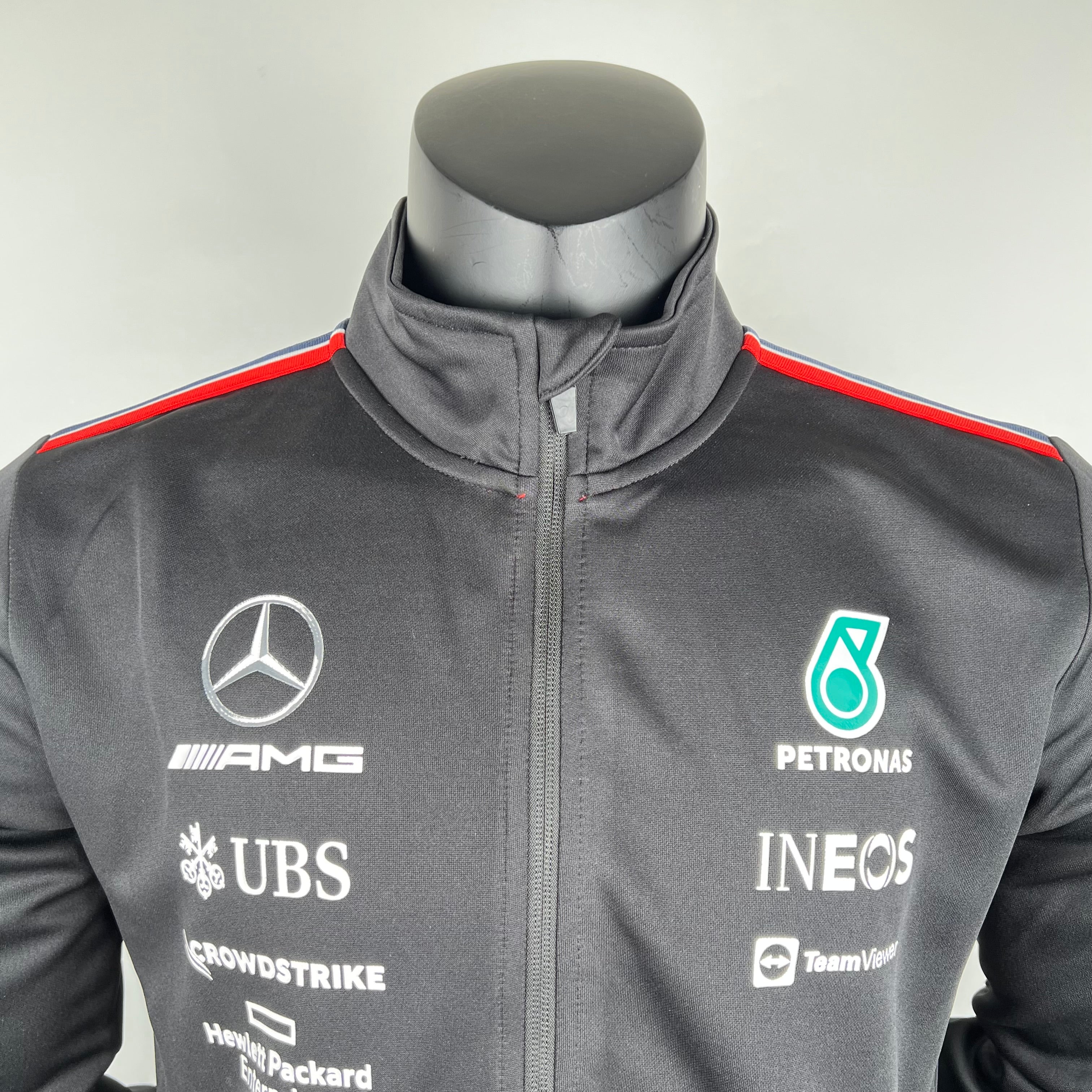 Mercedes AMG F1 2024 Player Fit Zipper | Black