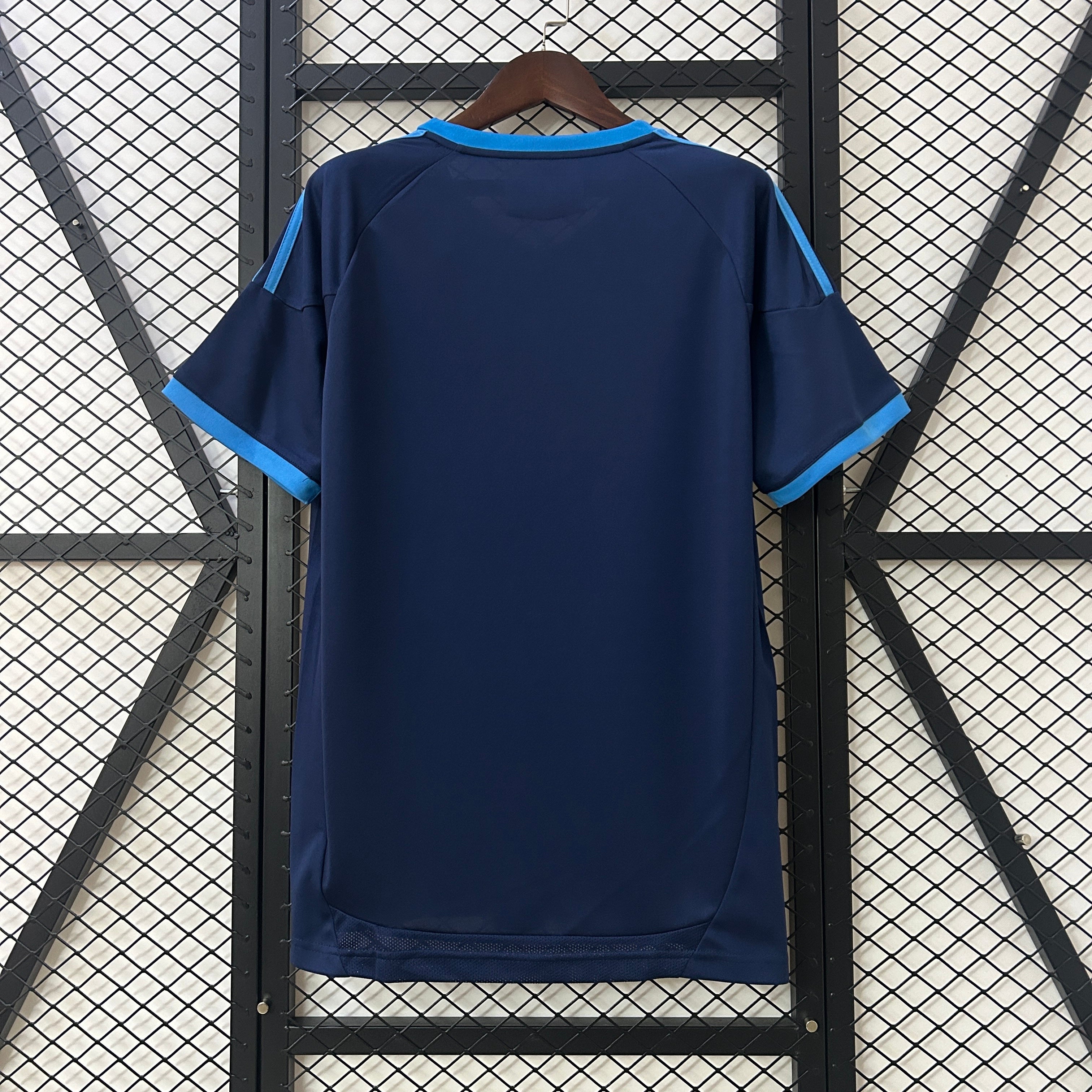 2000s Schalke 04 Retro Football Shirt | Navy Blue Home
