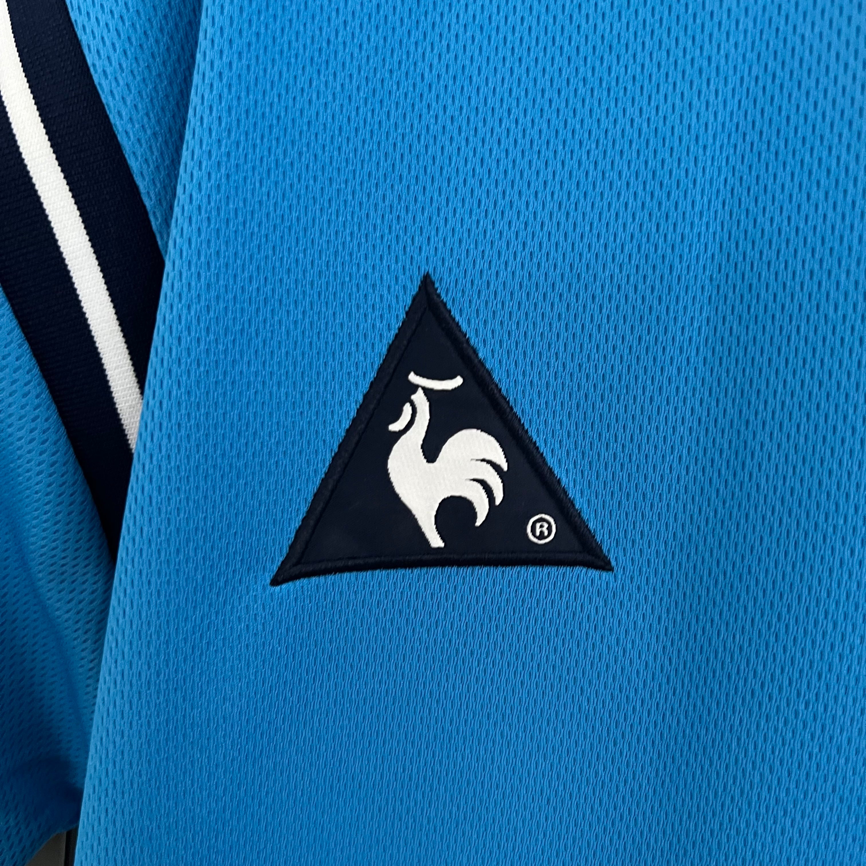 1990s Manchester City Retro Football Shirt | Sky Blue Navy Home