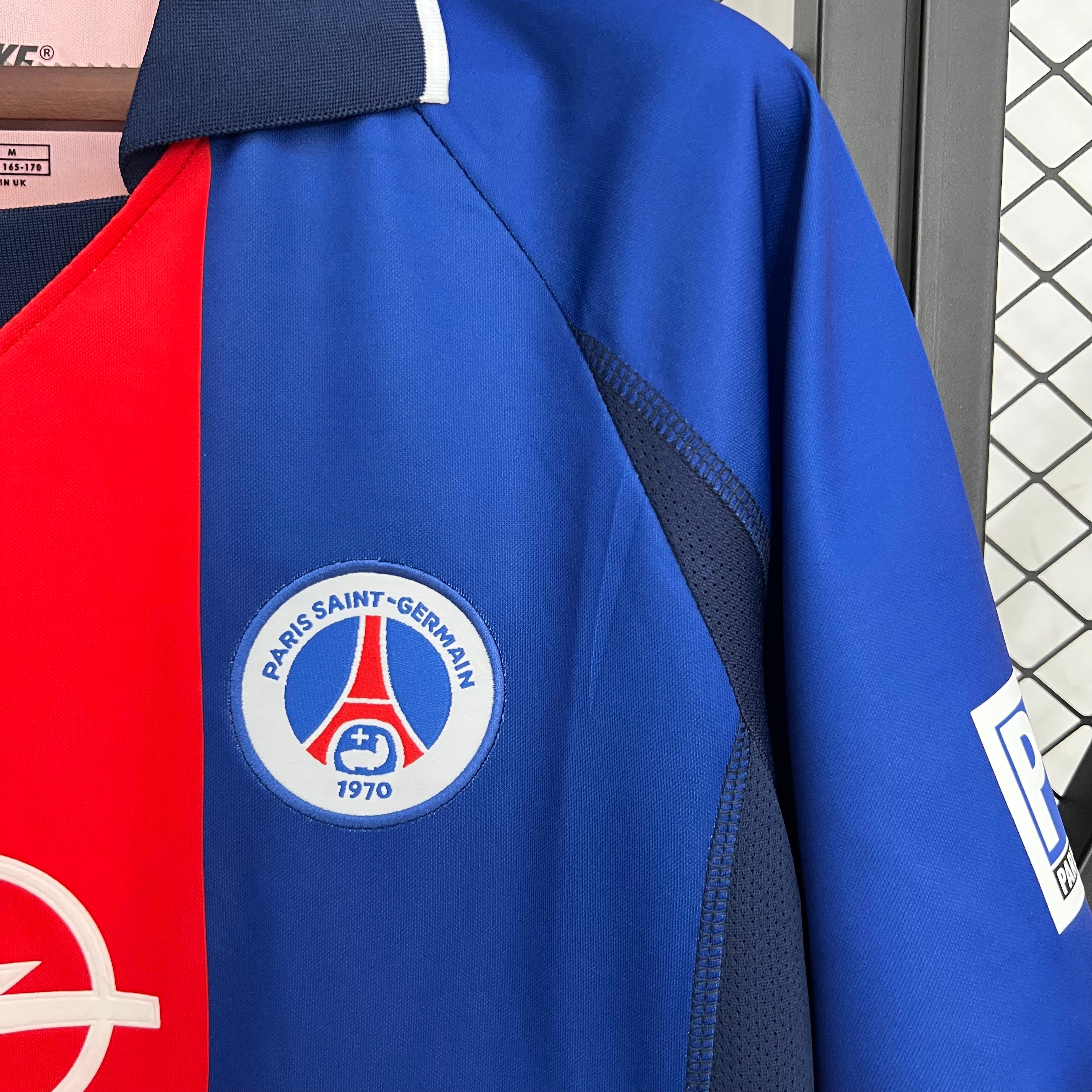 1990s Paris Saint-Germain Retro Football Shirt | Blue Red Home