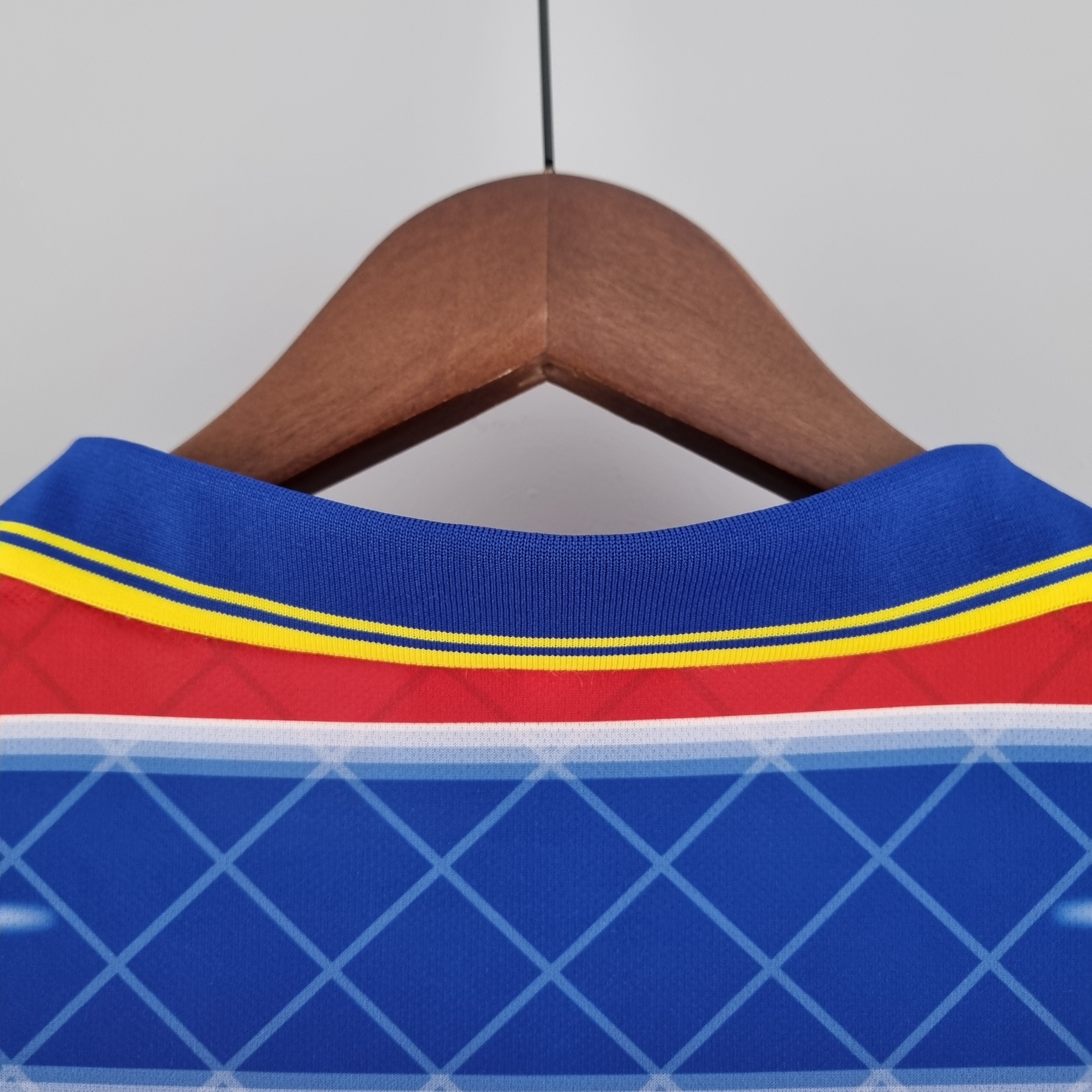 1990s Parma Retro Football Shirt | Red Blue Home
