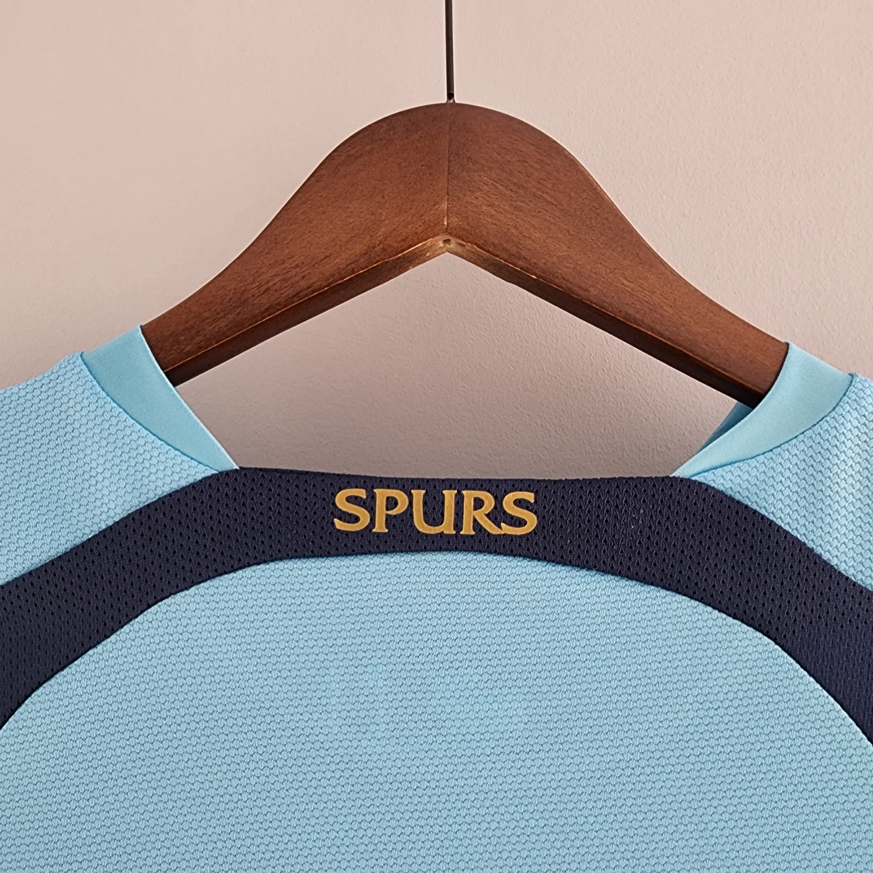 1990s Tottenham Hotspur Retro Football Shirt | Sky Blue Navy Home