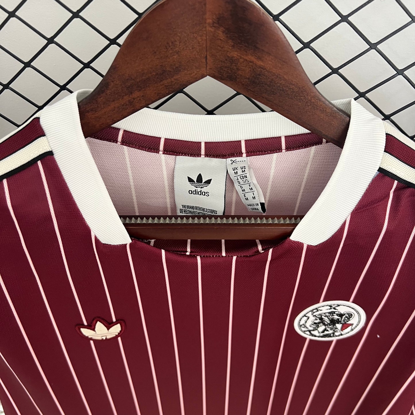 1970s Retro Football Shirt | Maroon White Home