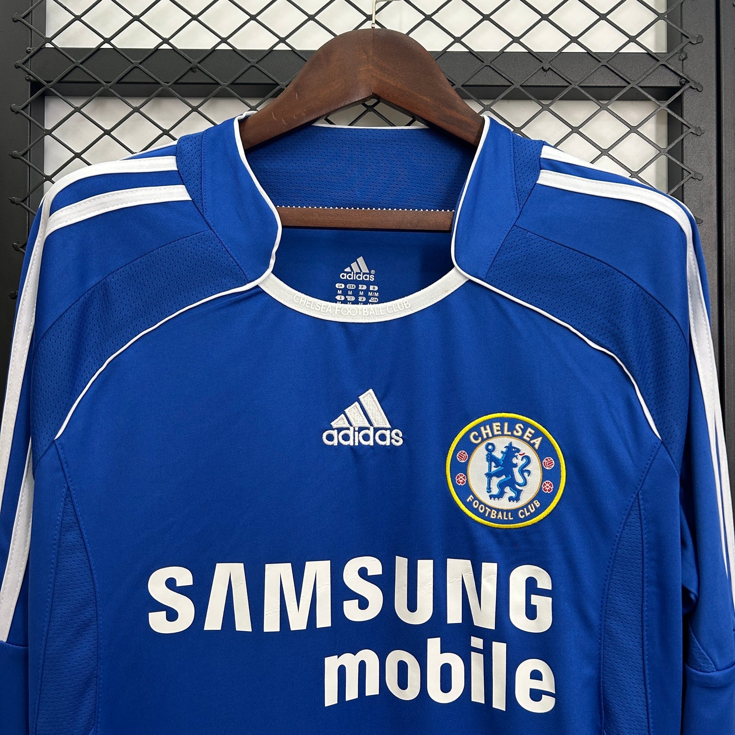 2000s Chelsea Retro Football Shirt | Blue White Home
