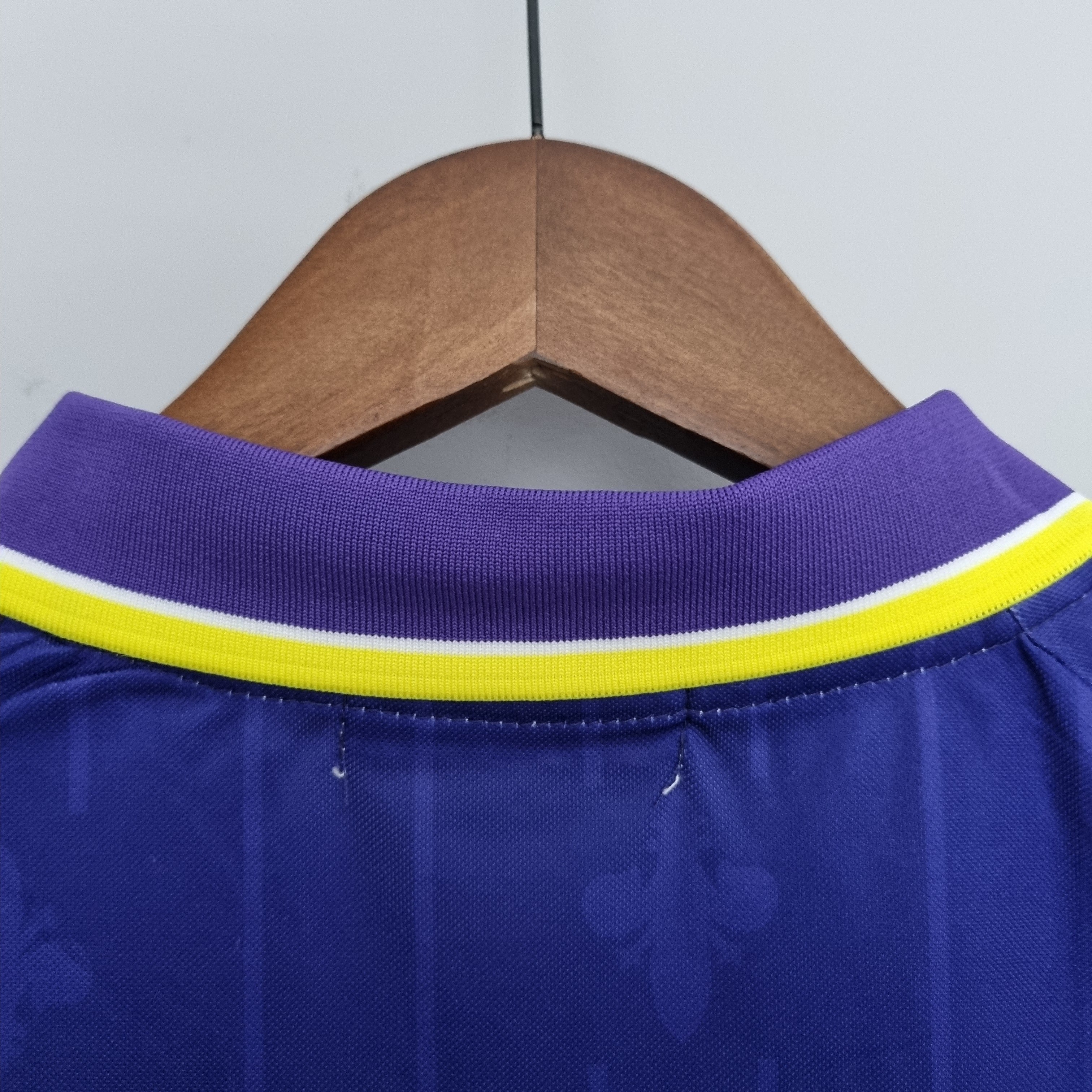 1990s Fiorentina Retro Football Shirt | Purple Yellow Home