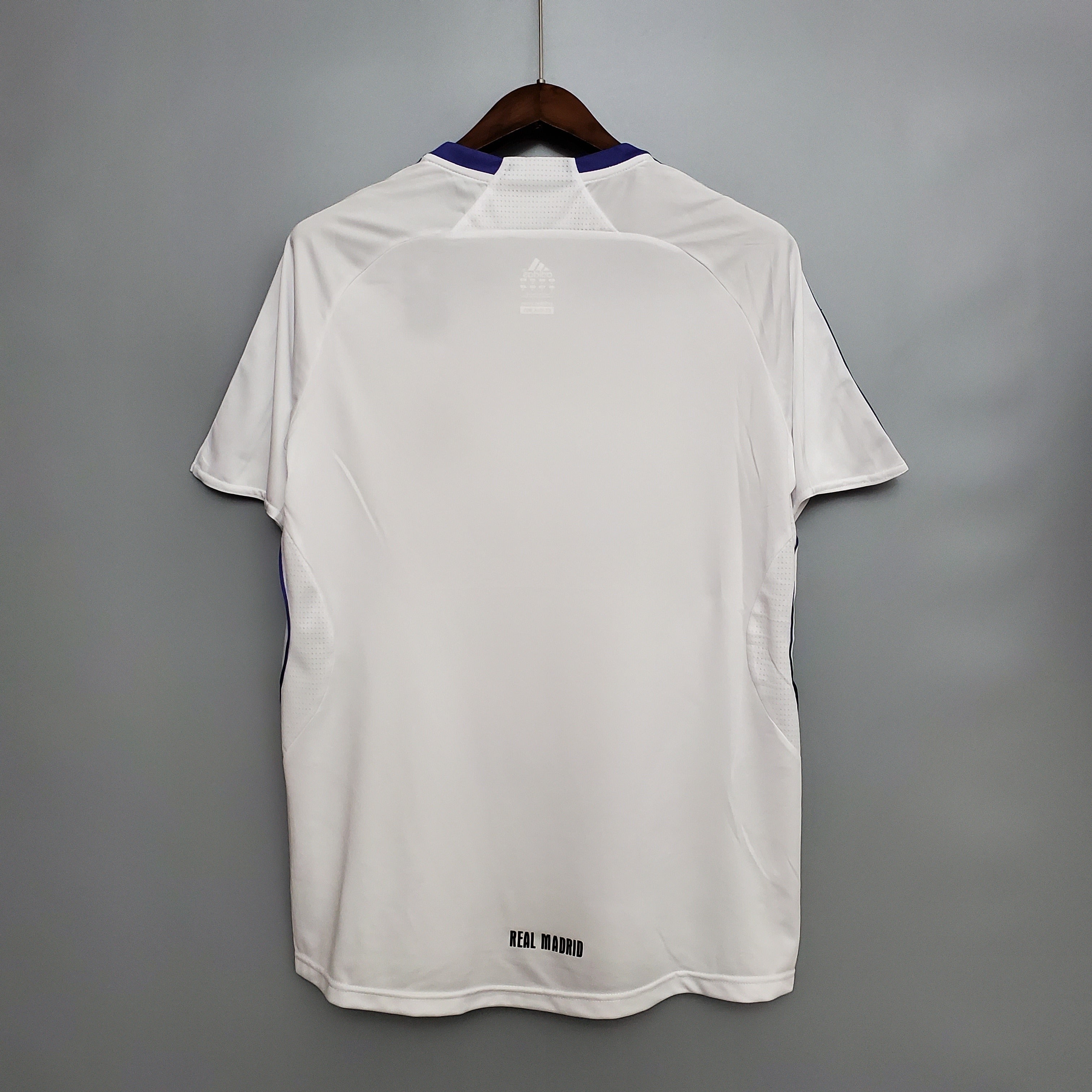 2010s Real Madrid Retro Football Shirt | White Purple Home