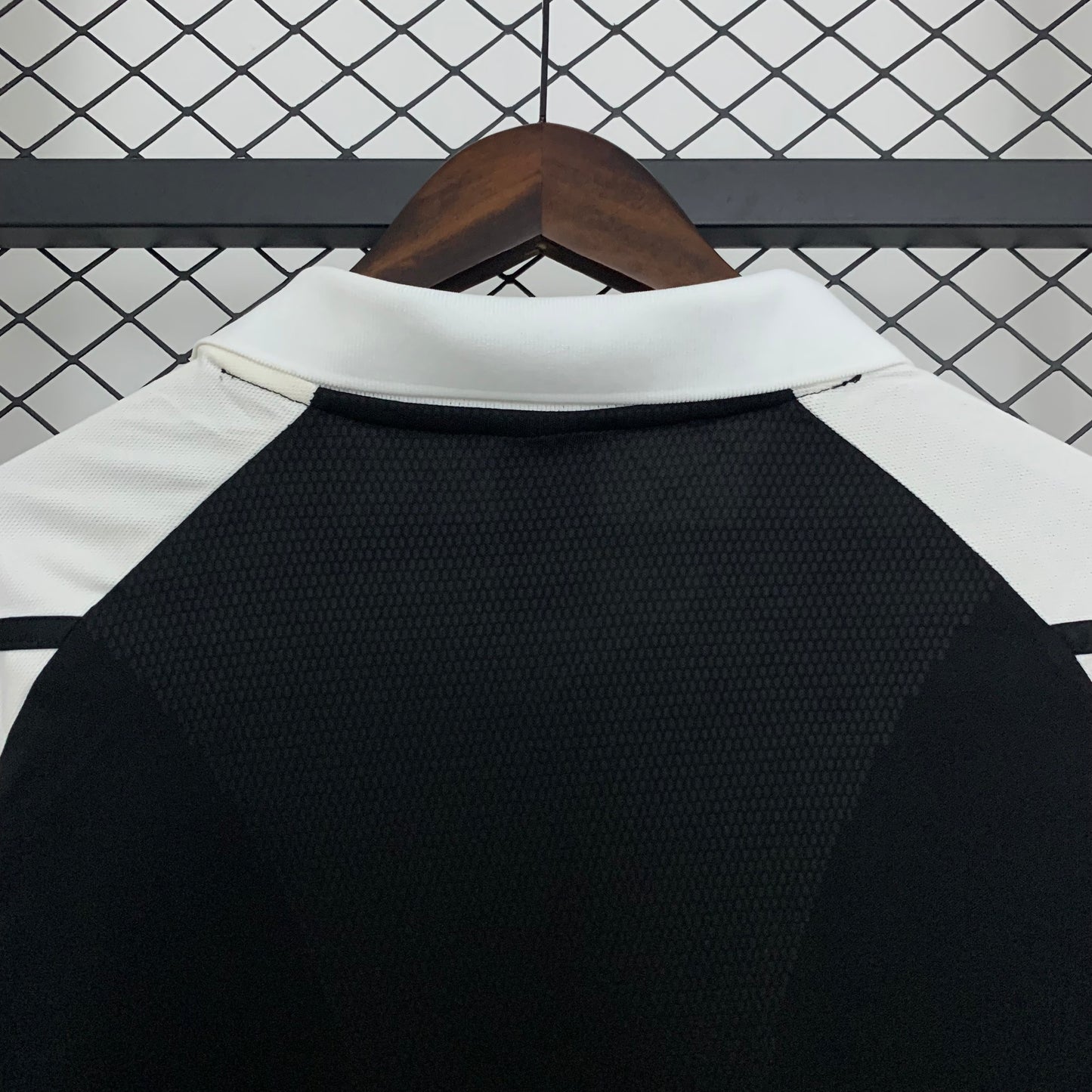 2000s Real Madrid Retro Football Shirt | Black White Home