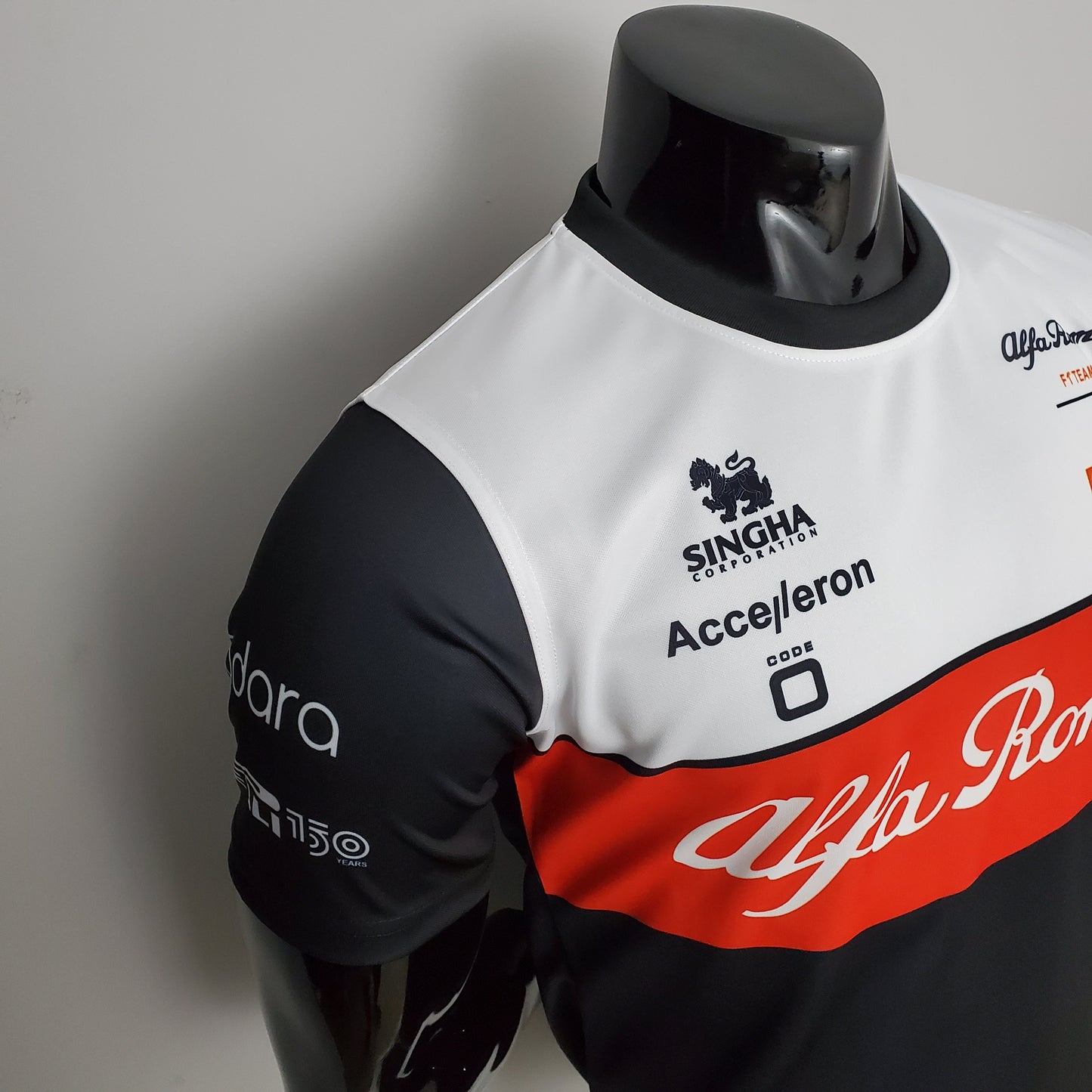 Alfa Romeo F1 2024 Player Fit T-Shirt – Orlen | Black White