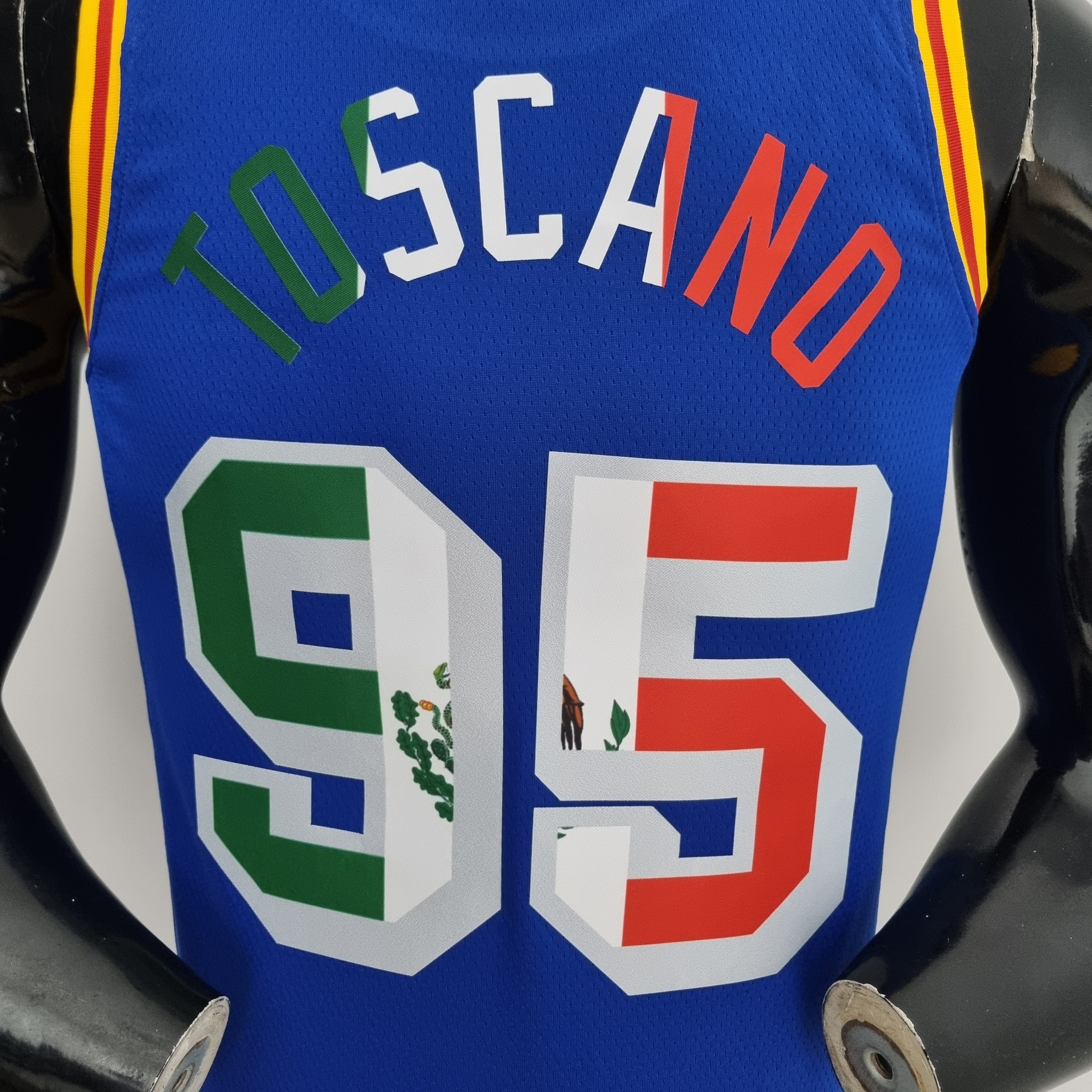 2023 Golden State Warriors Toscano #95 Swingman Edition Jersey