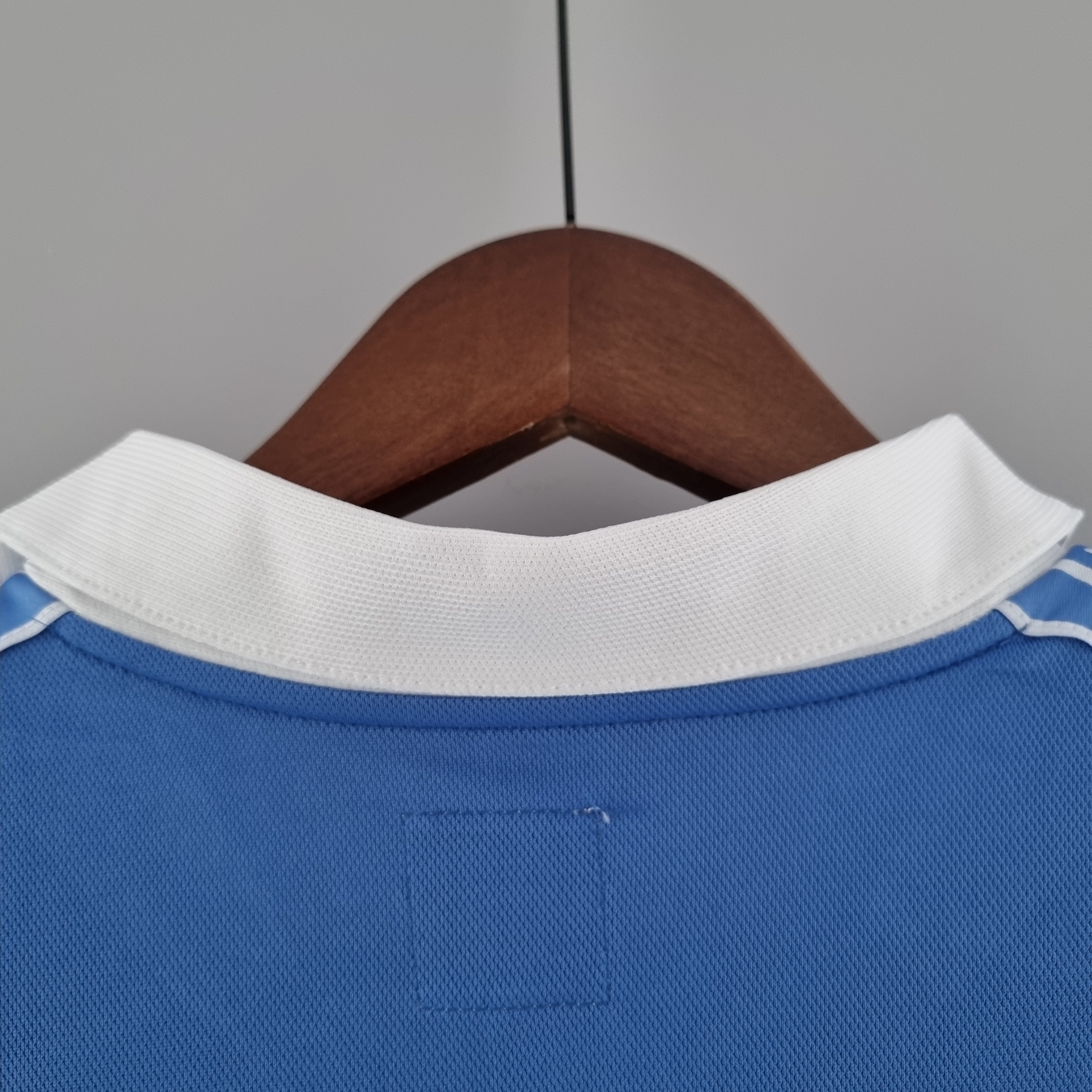 1980s Manchester City Retro Football Shirt | Sky Blue White Home