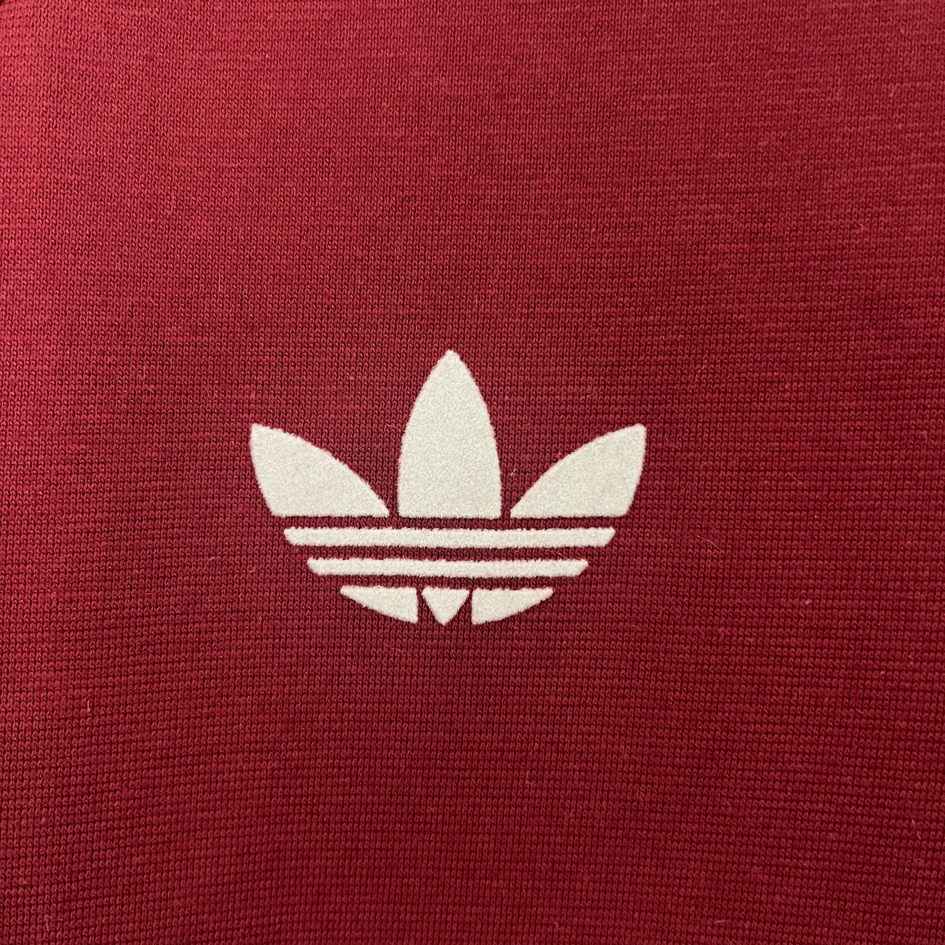 1980s Mexico Retro Football Shirt | Maroon Cream Home