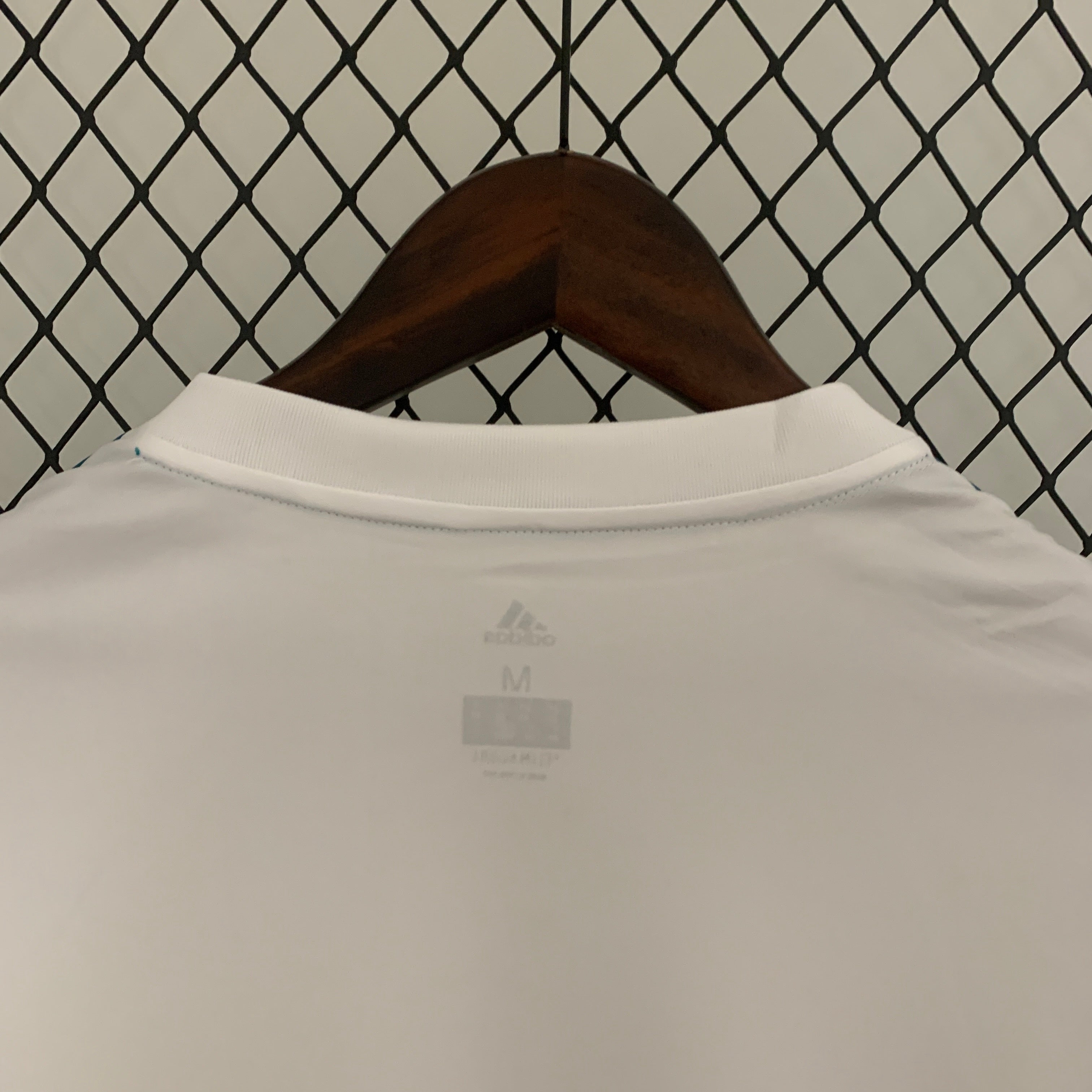 2010s Real Madrid Retro Football Shirt | White Teal Home