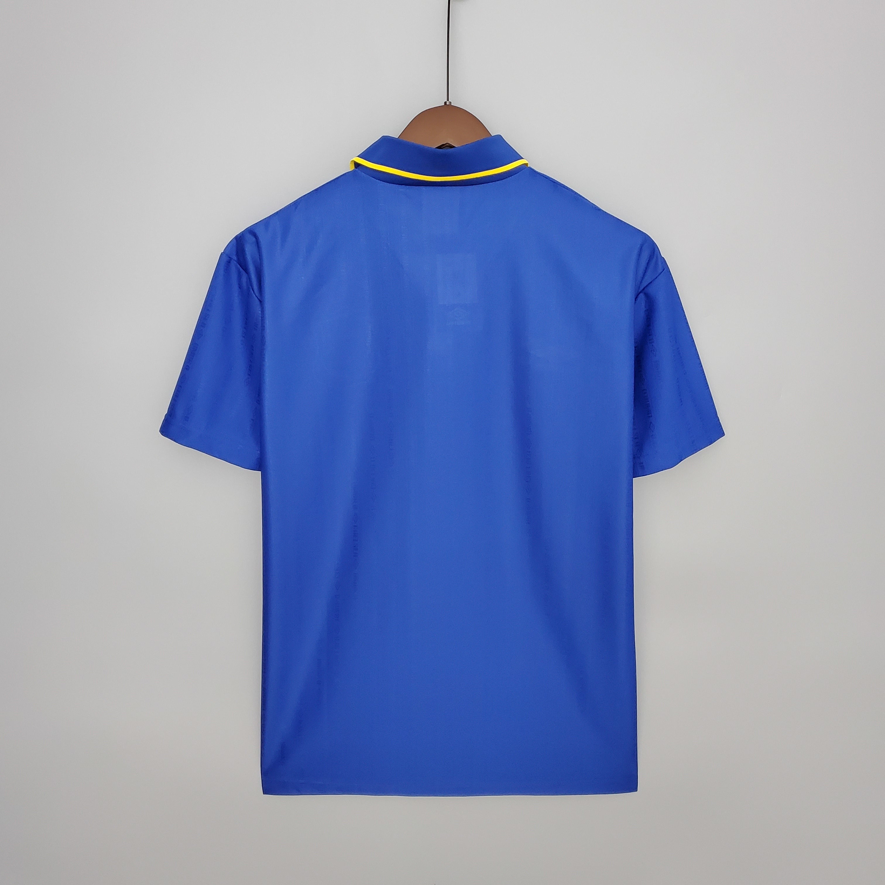 1980s Chelsea Retro Football Shirt | Blue Yellow Home