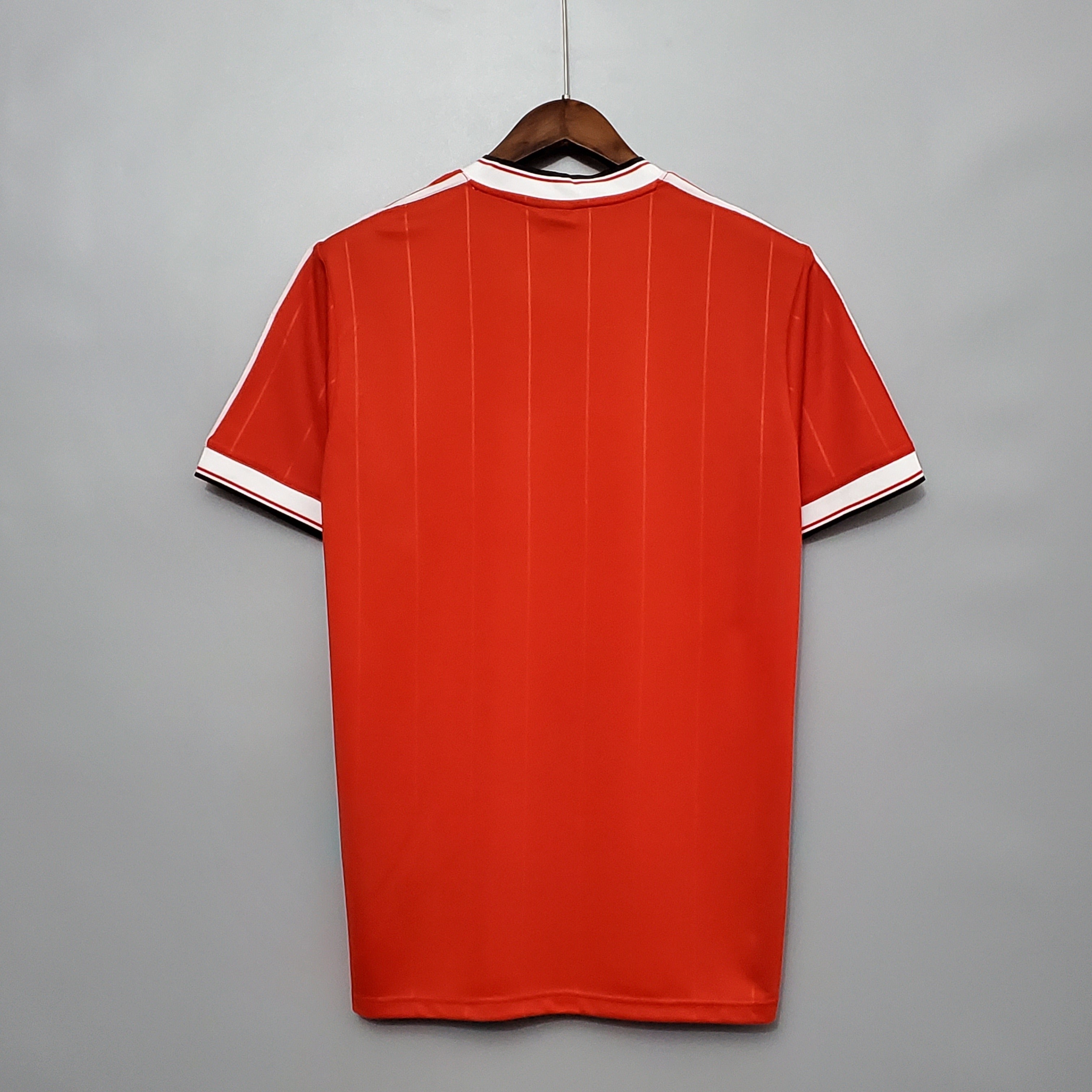 1990s Manchester United Retro Football Shirt | Red White Home