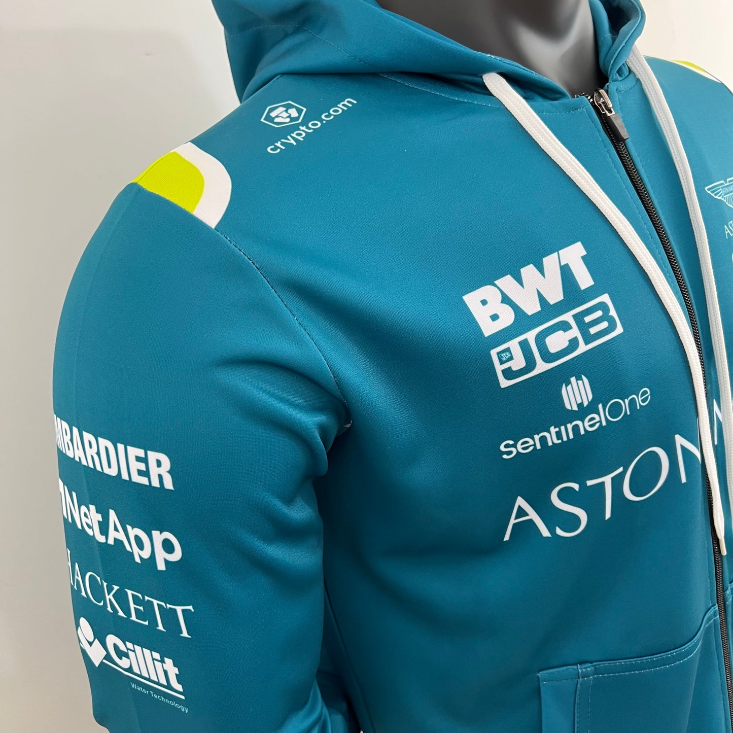 Aston Martin F1 2023 Hoodie - Player Fit | Racing Green