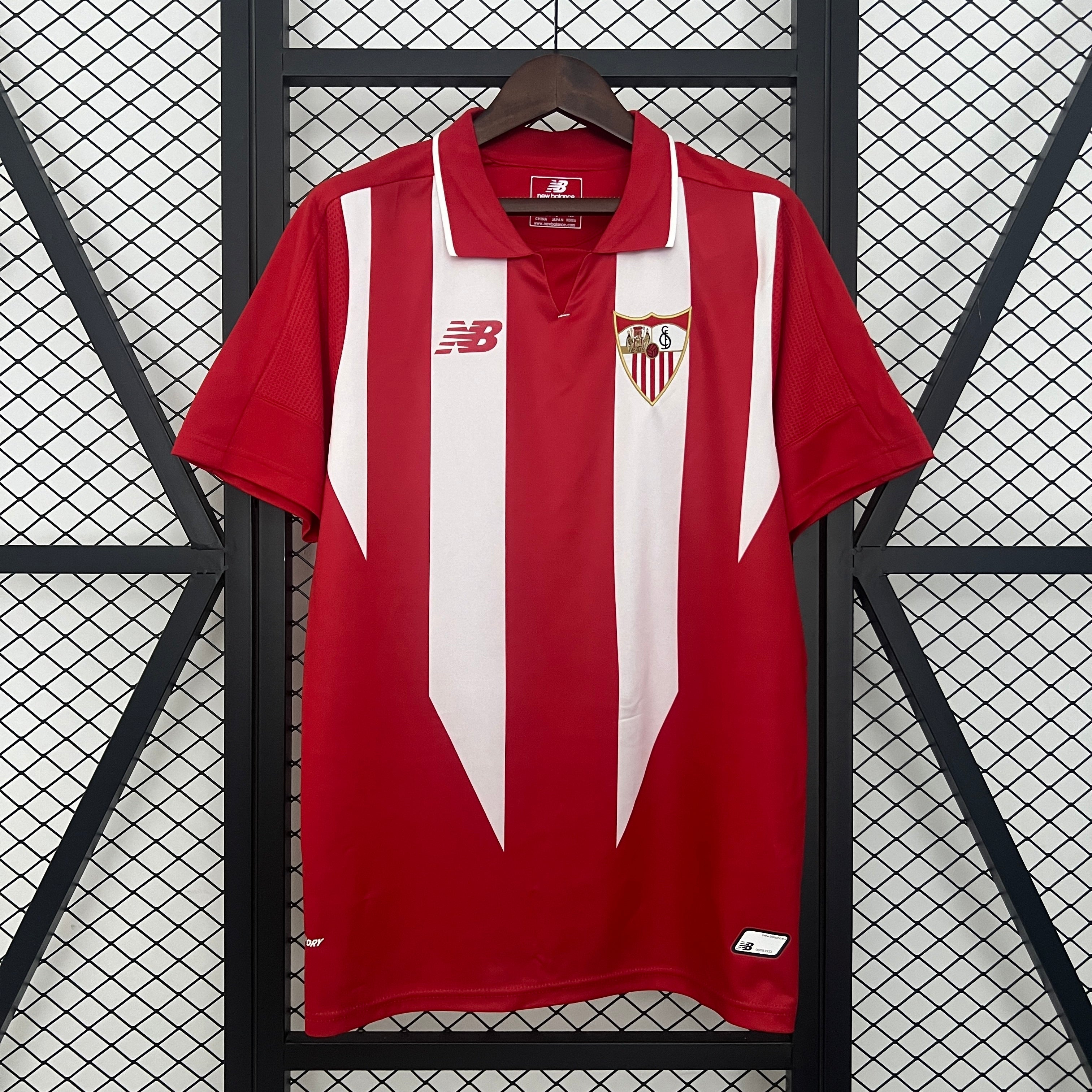 2020s Sevilla Retro Football Shirt | Red White Home
