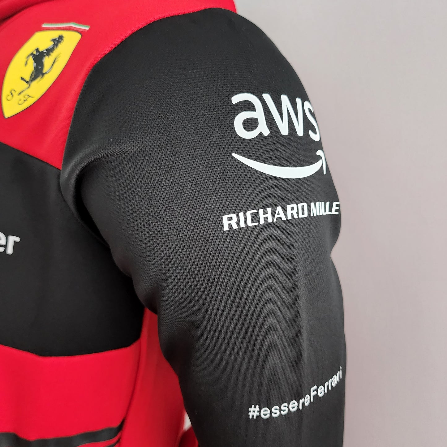 Ferrari F1 2023 Hoodie – Player Fit | Red Black
