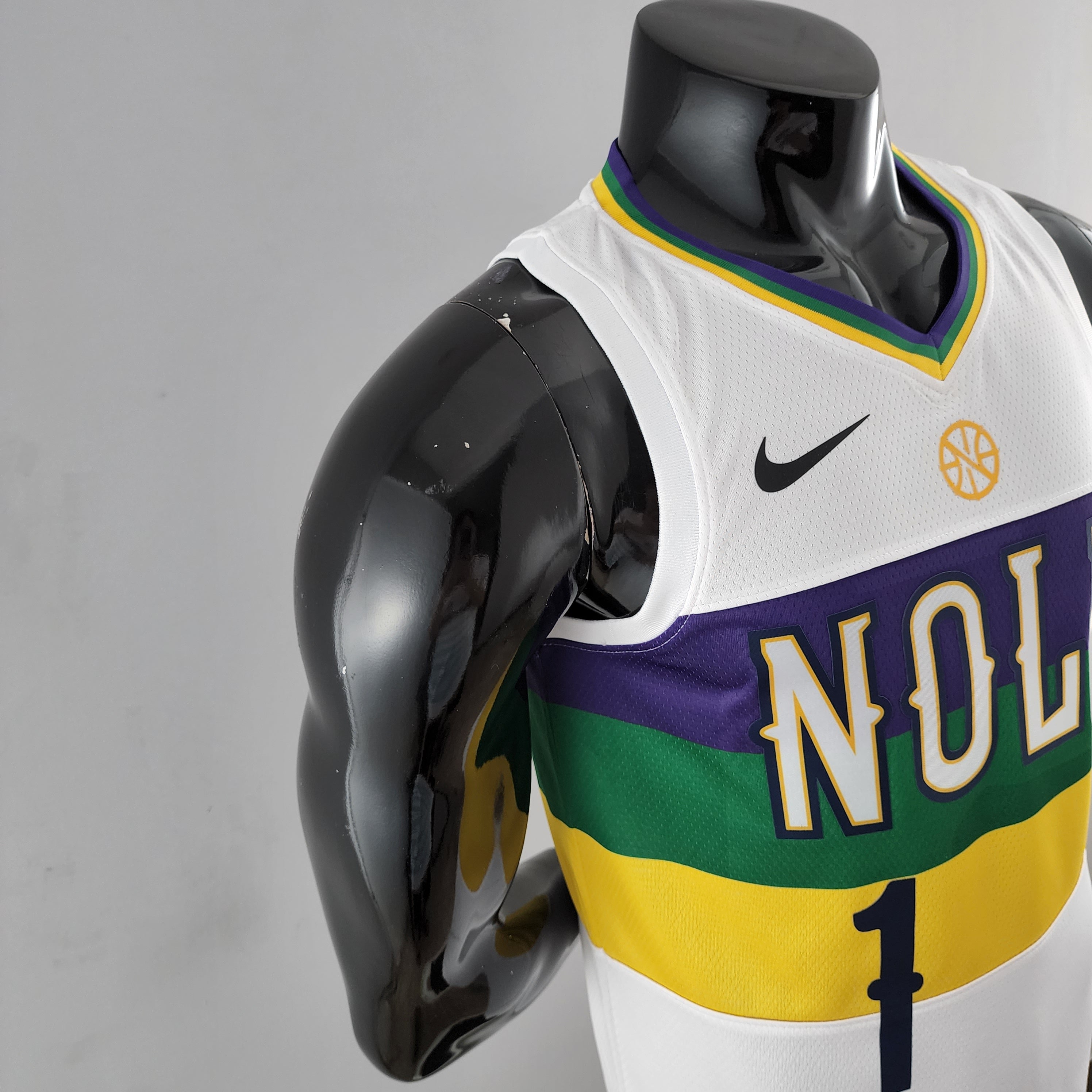 2023 NOLA Williamson #1 Mardi Gras Edition Jersey