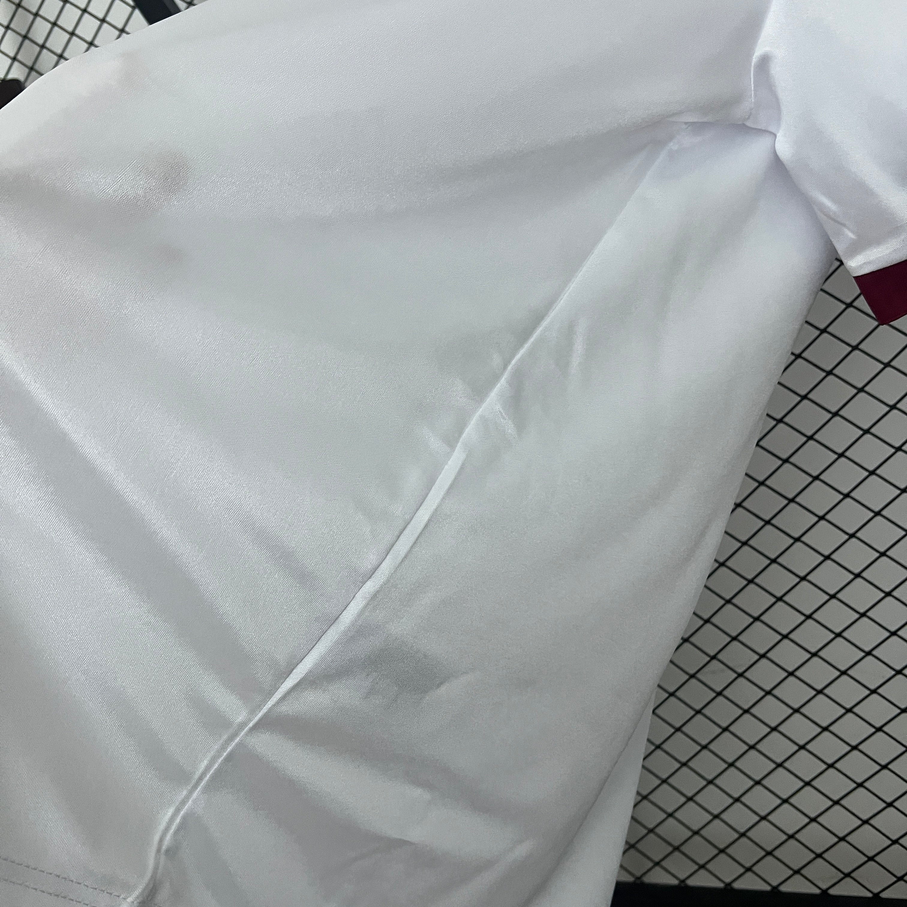 1990s Roma Retro Football Shirt | White Burgundy Home