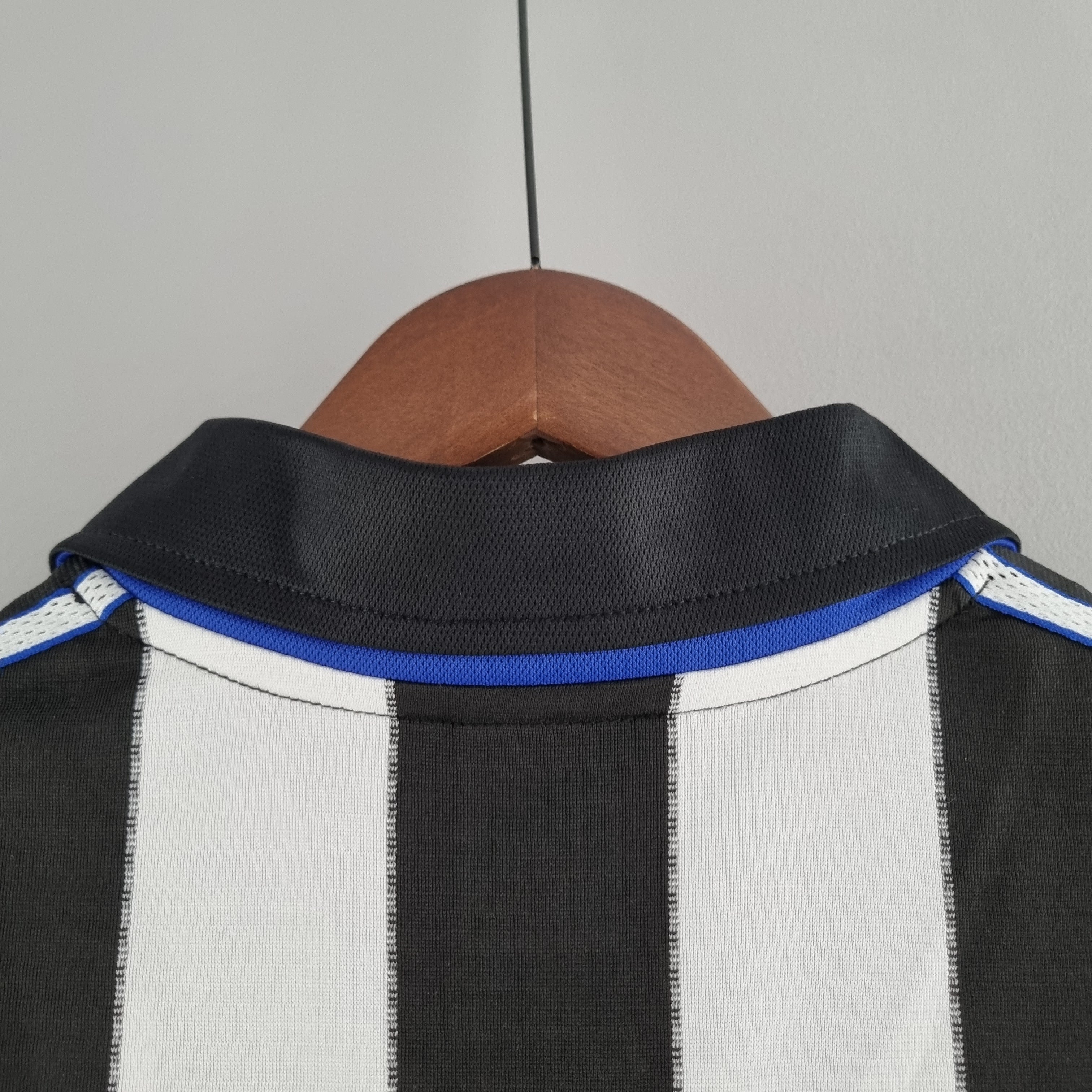 1990s Newcastle United Retro Football Shirt | Black White Home