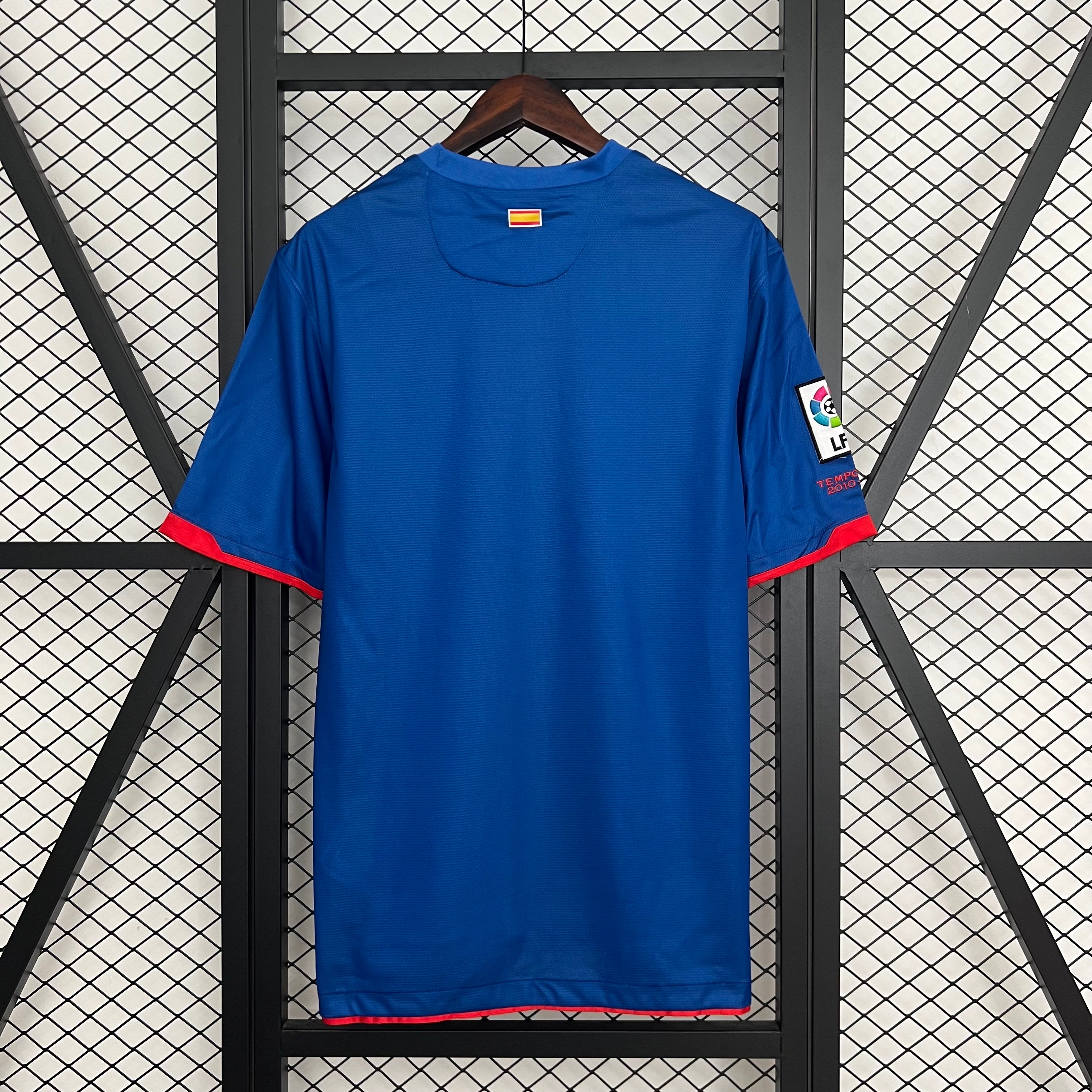 2000s Atletico Madrid Retro Football Shirt | Blue Red Home