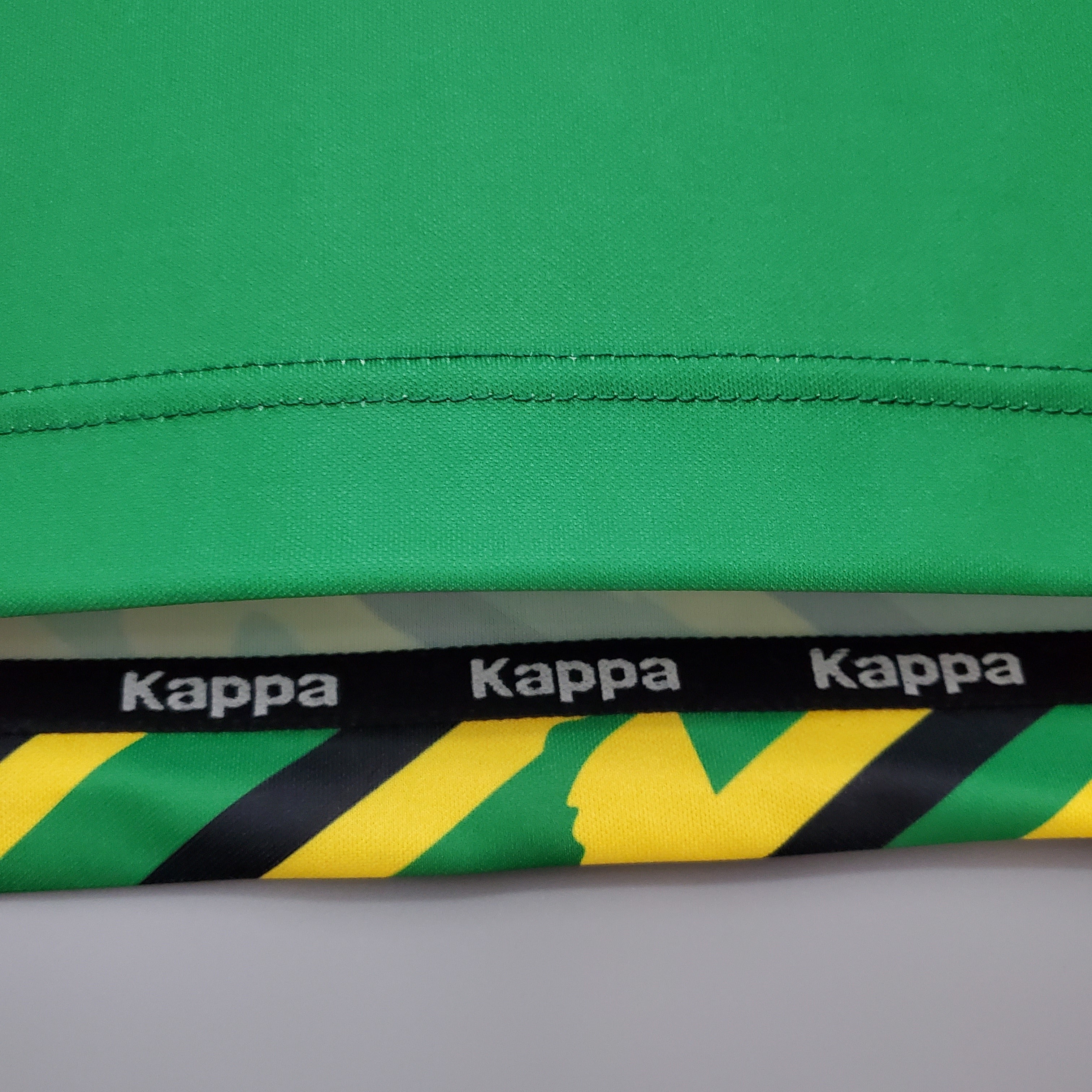 1990s Jamaica Retro Football Shirt | Green Yellow Home