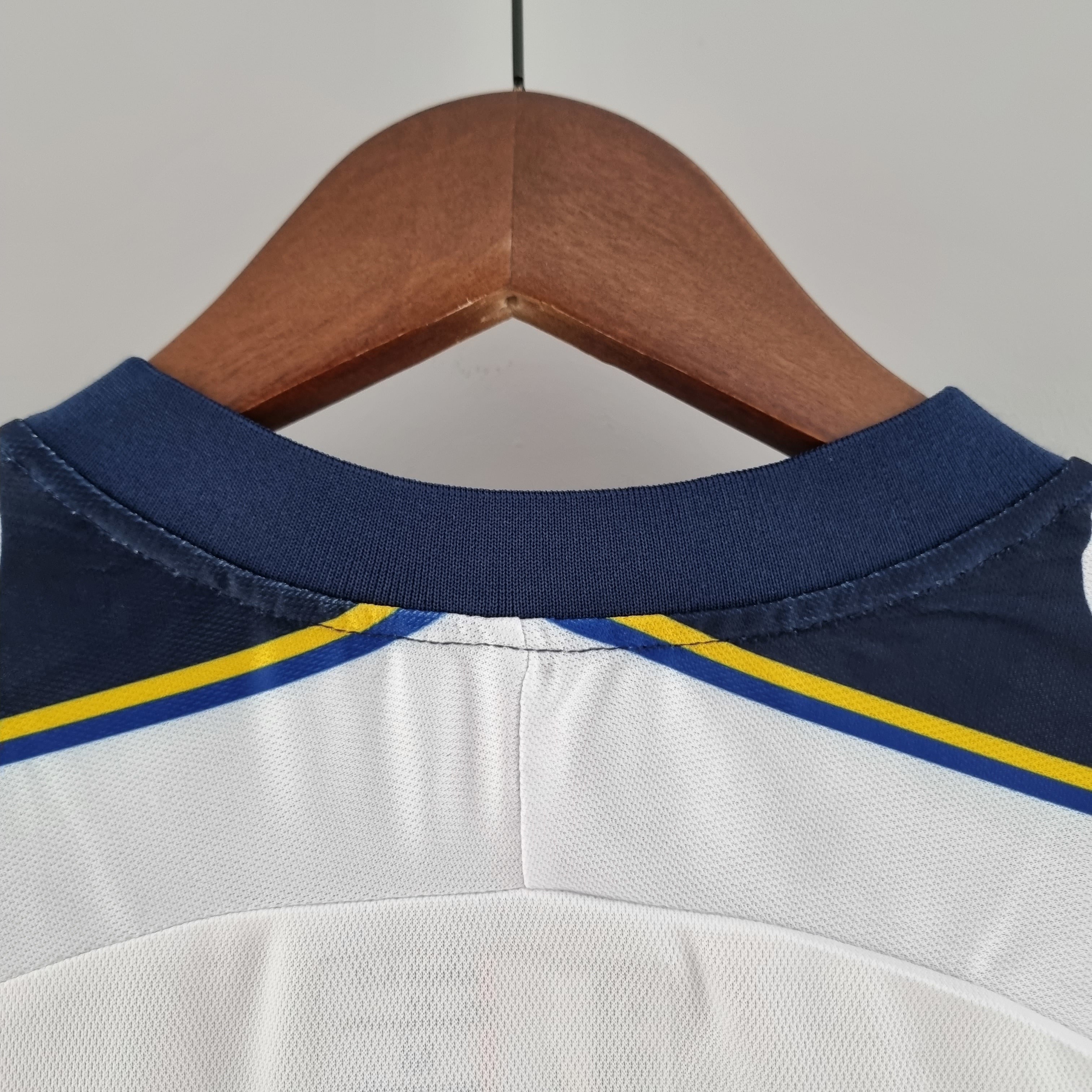 1990s Parma Retro Football Shirt | White Navy Home