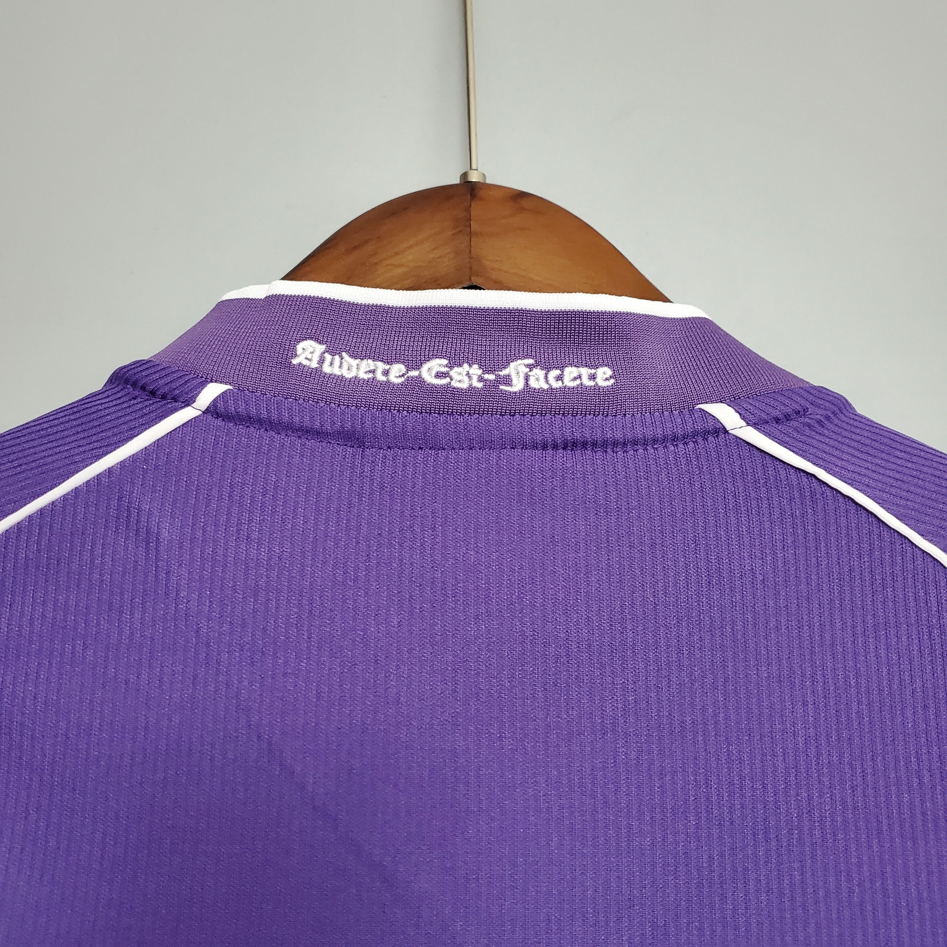1990s Fiorentina Retro Football Shirt | Purple White Home