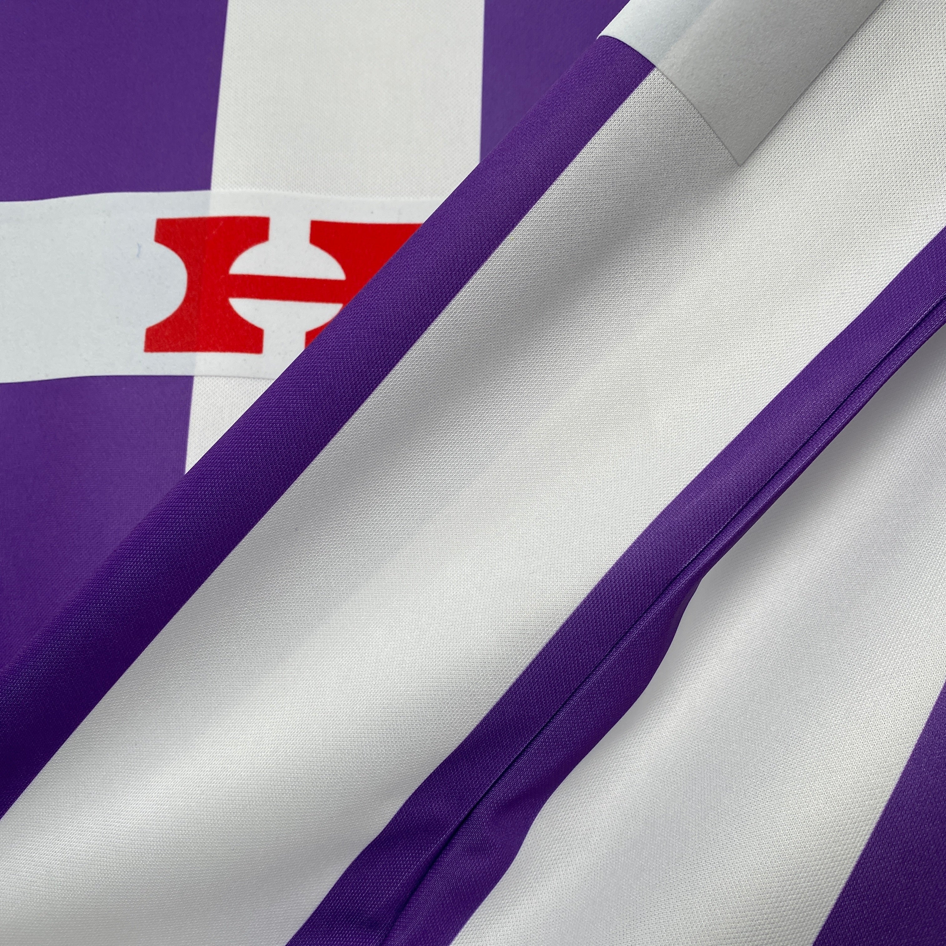 1980s Real Valladolid Retro Football Shirt | Purple White Home