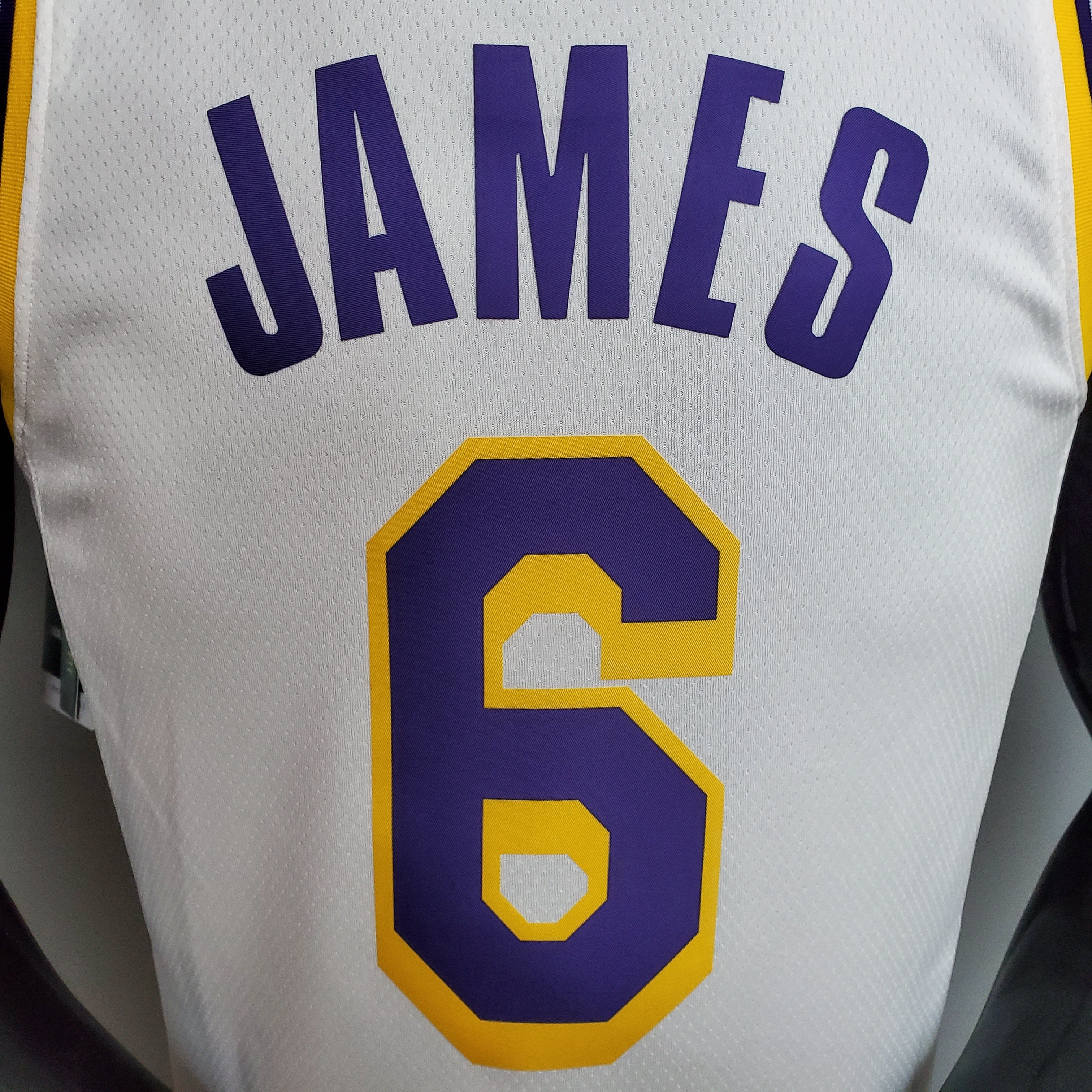 2023 LA Lakers James #6 Swingman Edition Jersey