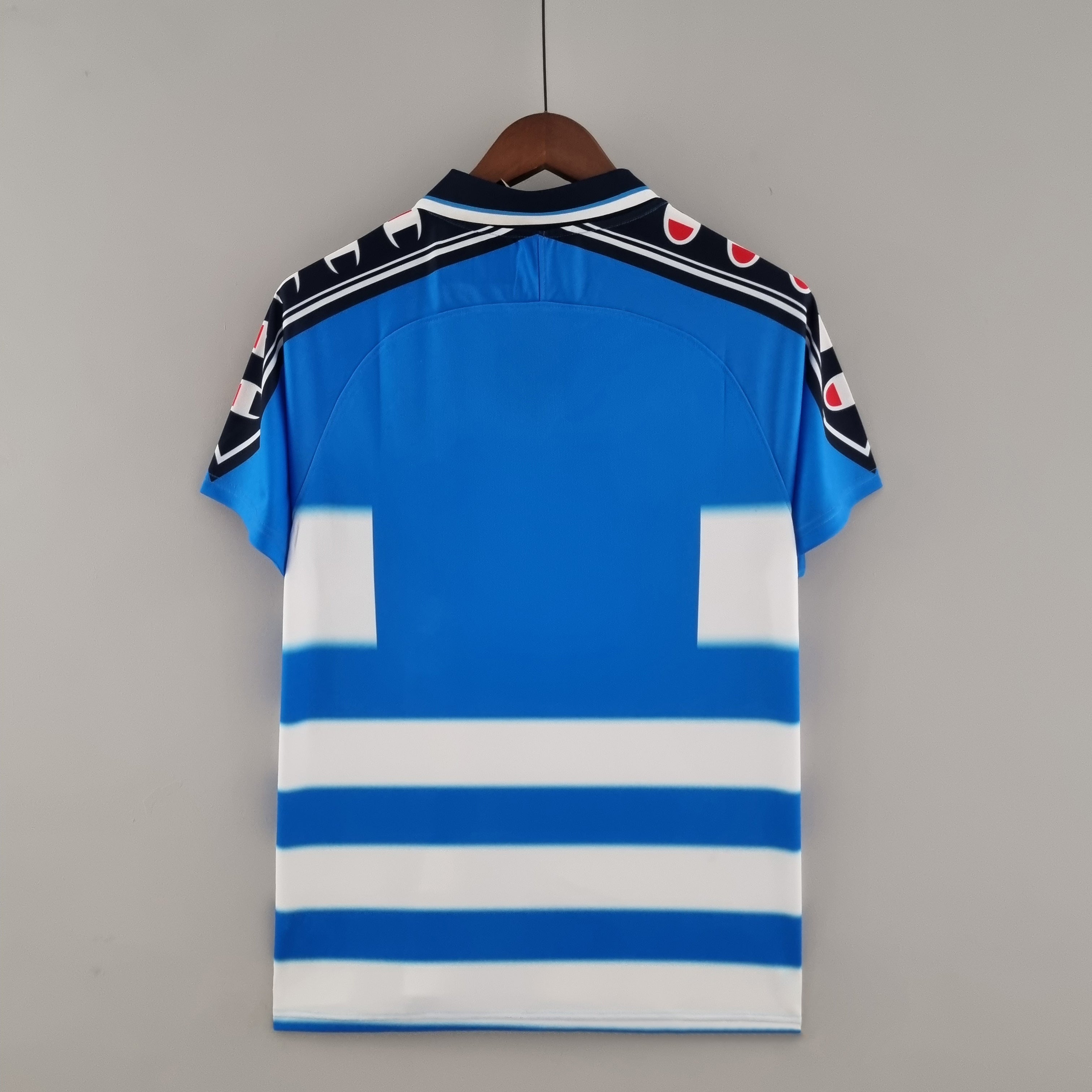 1990s Parma Retro Football Shirt | Blue White Home