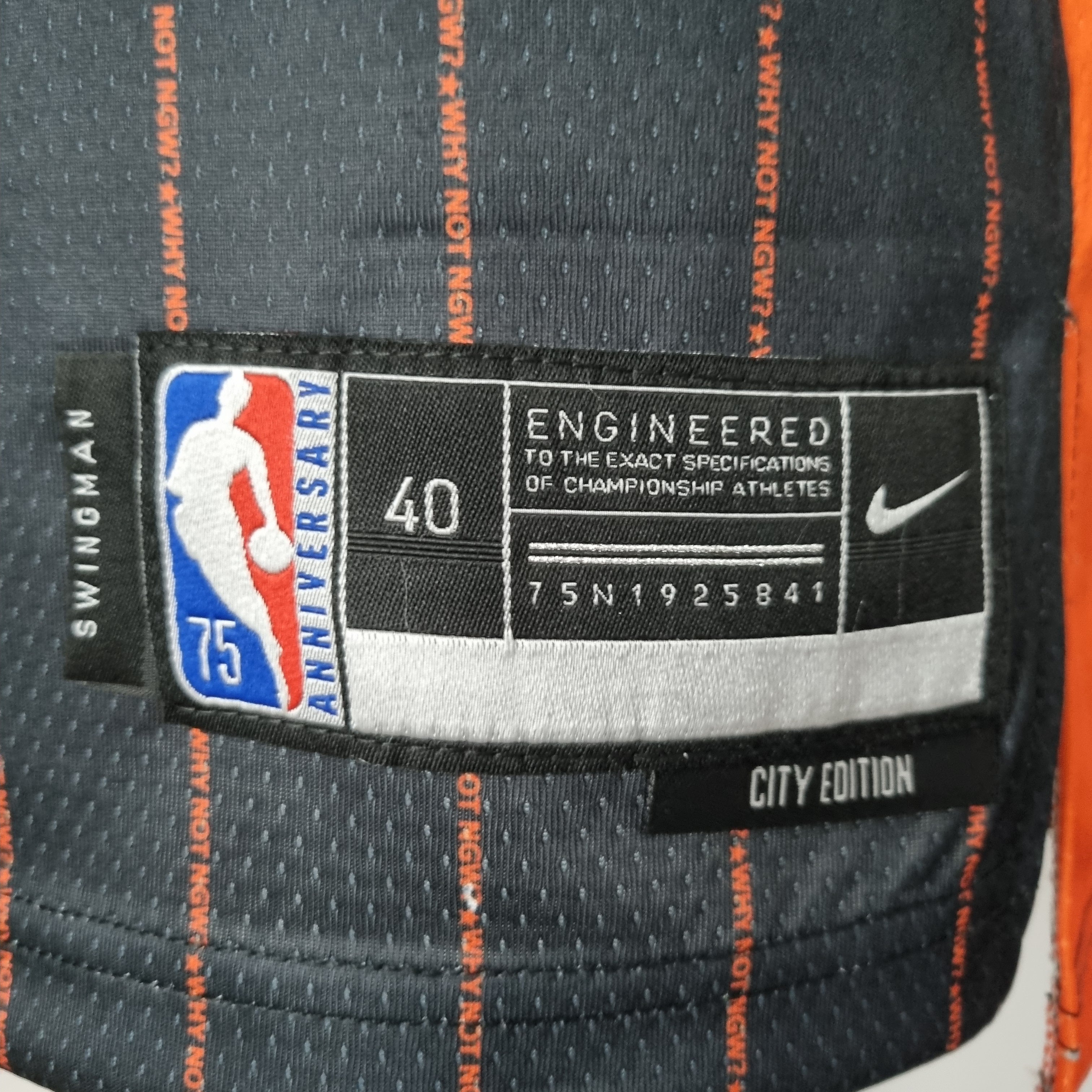 2023 Orlando Anthony #50 Magic Edition Jersey
