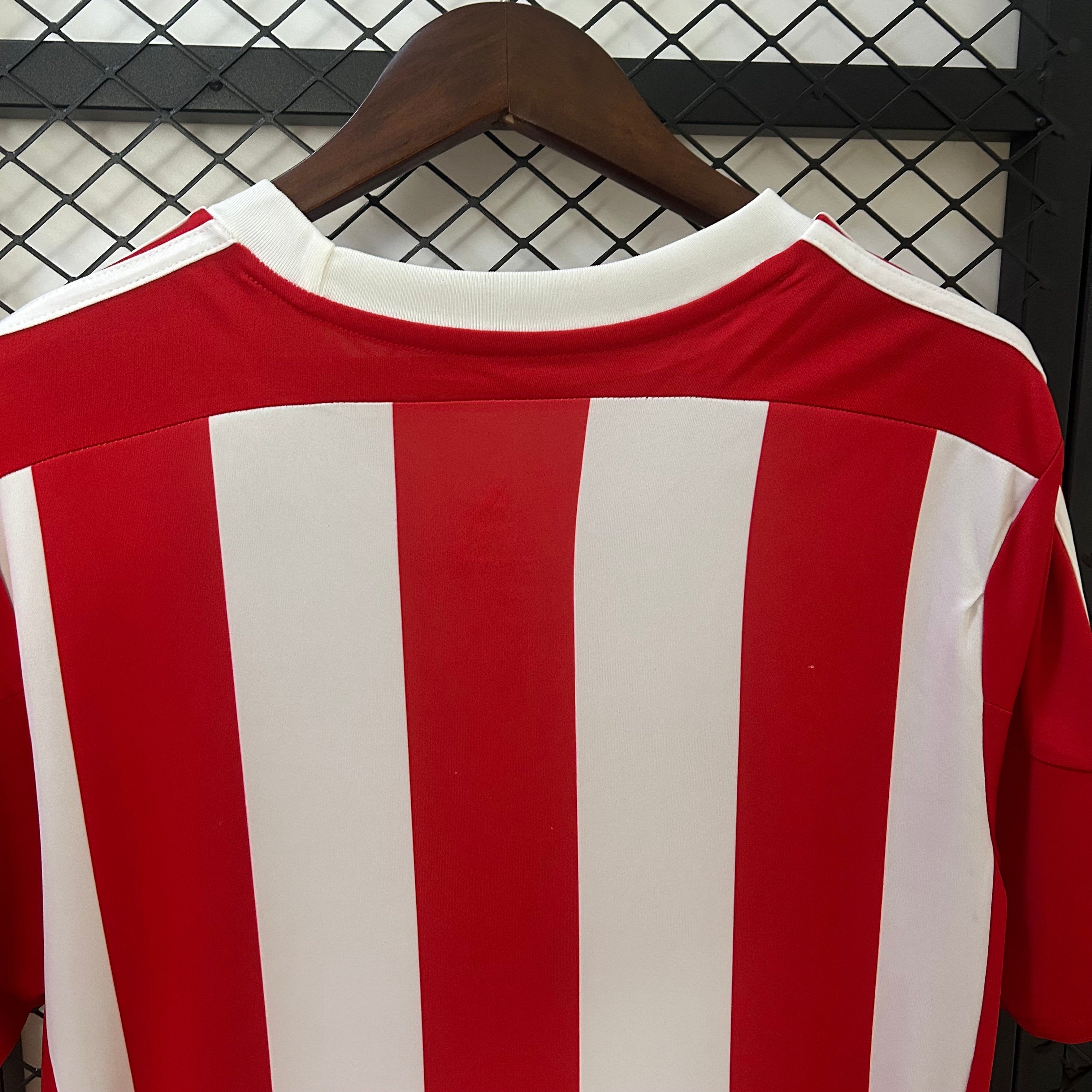 2010s Southampton Retro Football Shirt | Red White Home