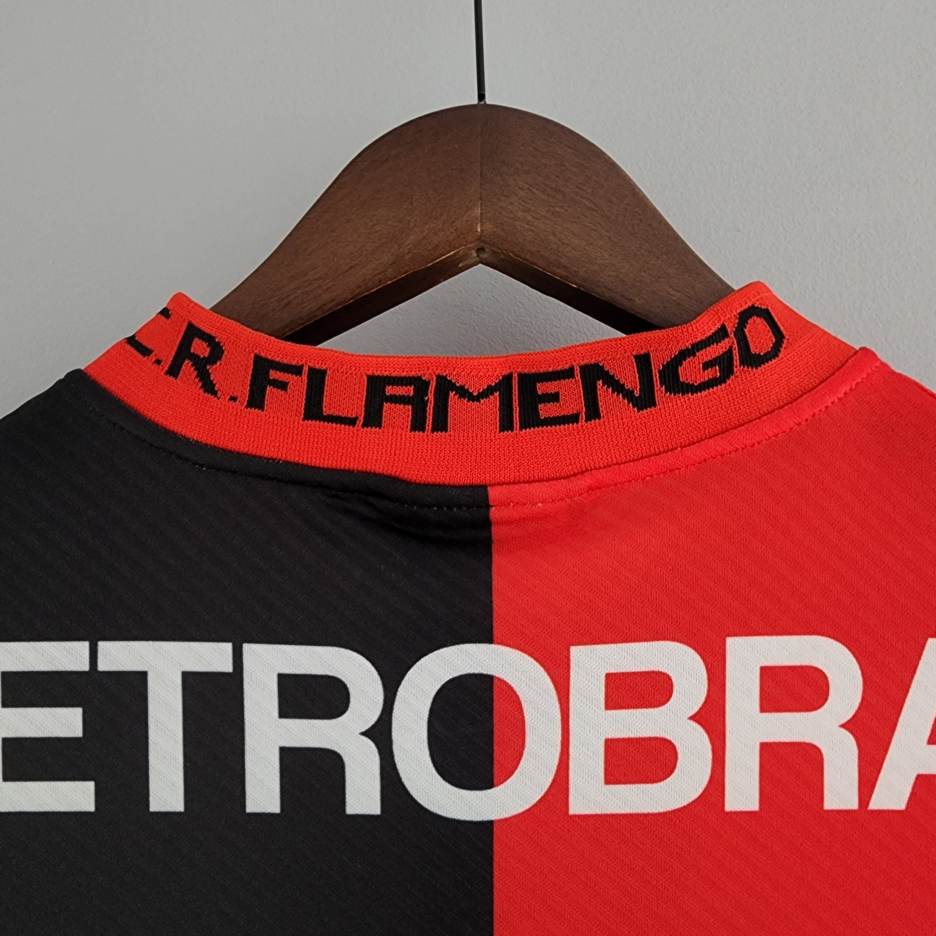 1990s Flamengo Retro Football Shirt | Red Black Home