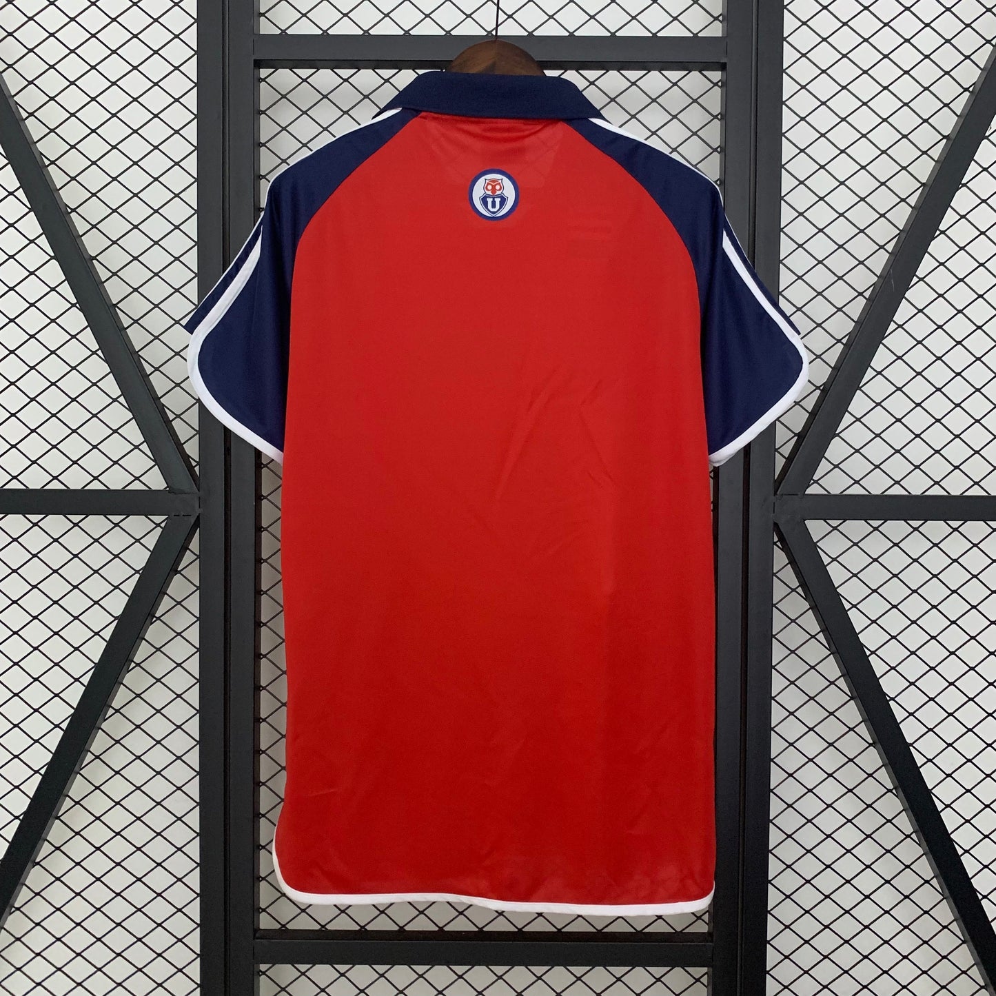 2000s Universidad De Chile Retro Football Shirt | Red Navy Home